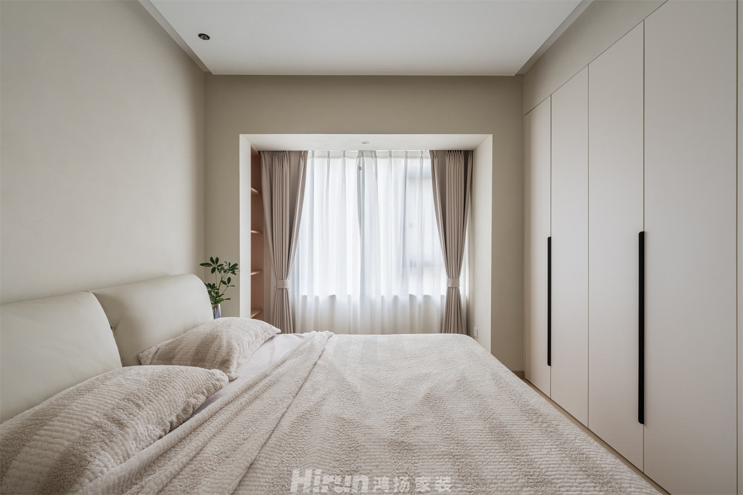 首府一號137㎡北歐之光三居室 裝修案例實景圖-4