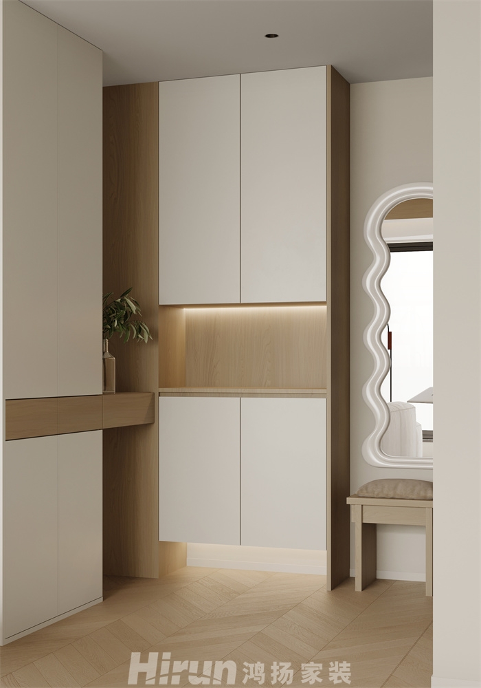 萬境松雅130㎡北歐之光三居室 裝修案例效果圖-1