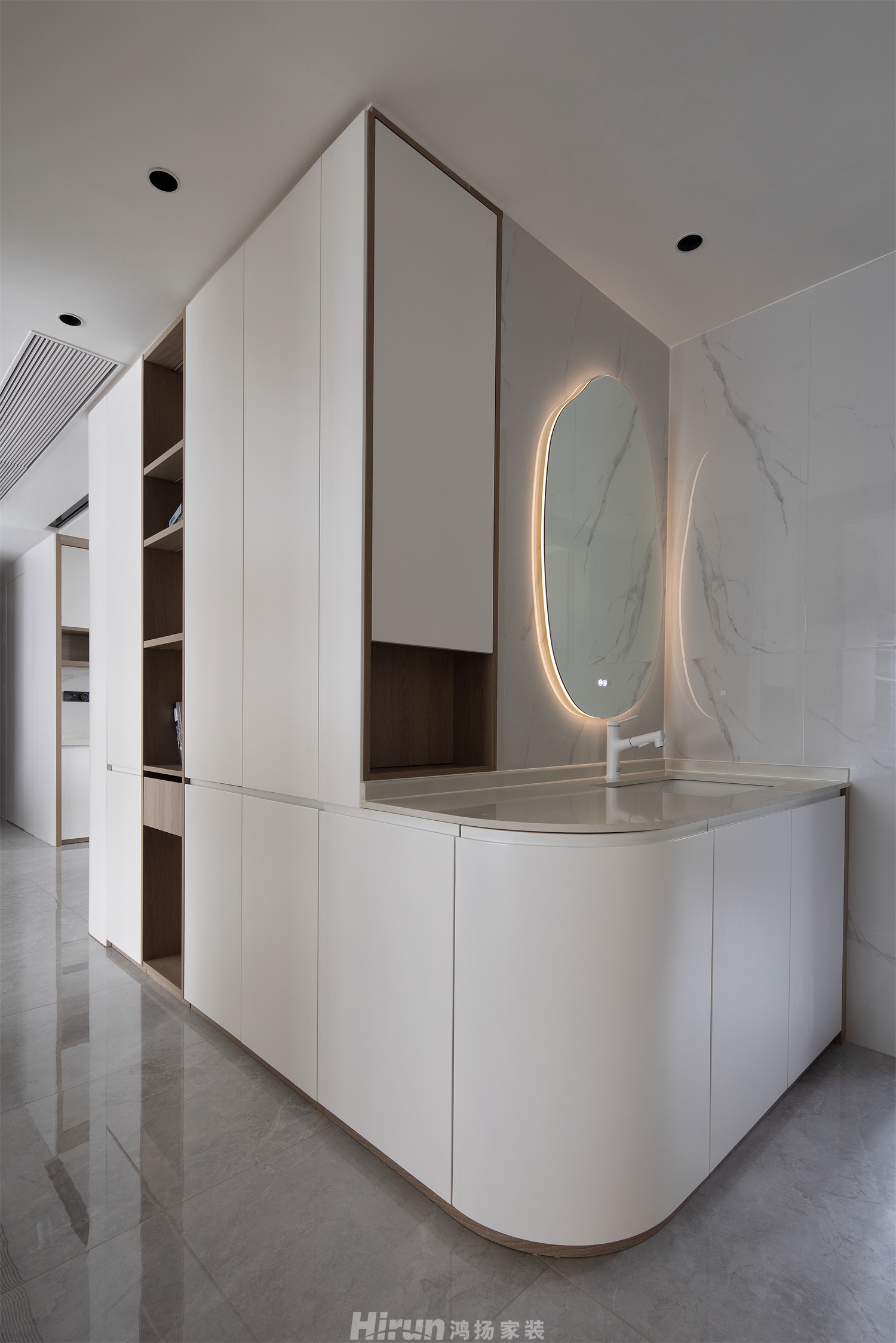 卓越中寰143㎡新裝飾主義四居室 裝修案例實景圖-10