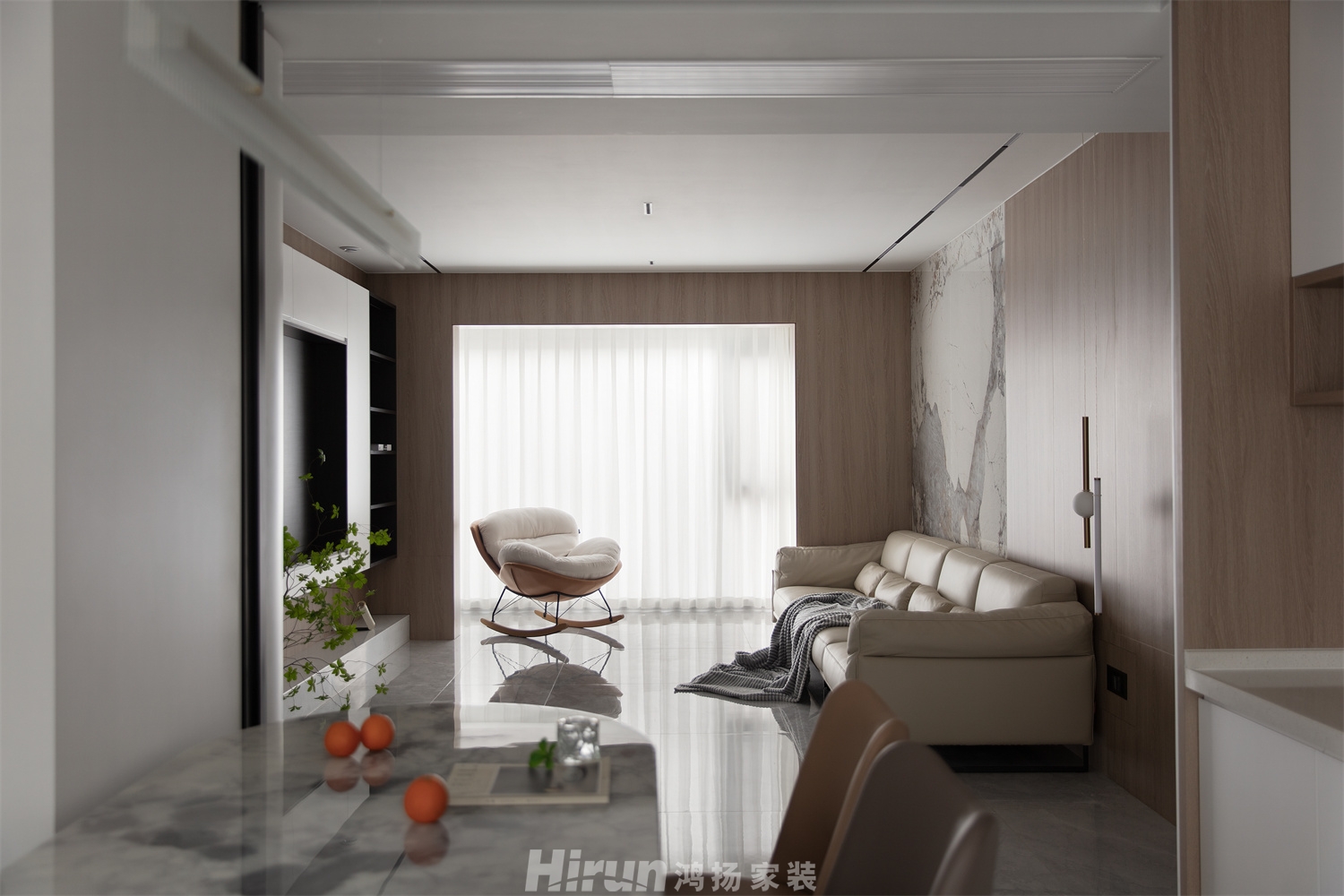 卓越中寰143㎡新裝飾主義四居室 裝修案例實景圖-5