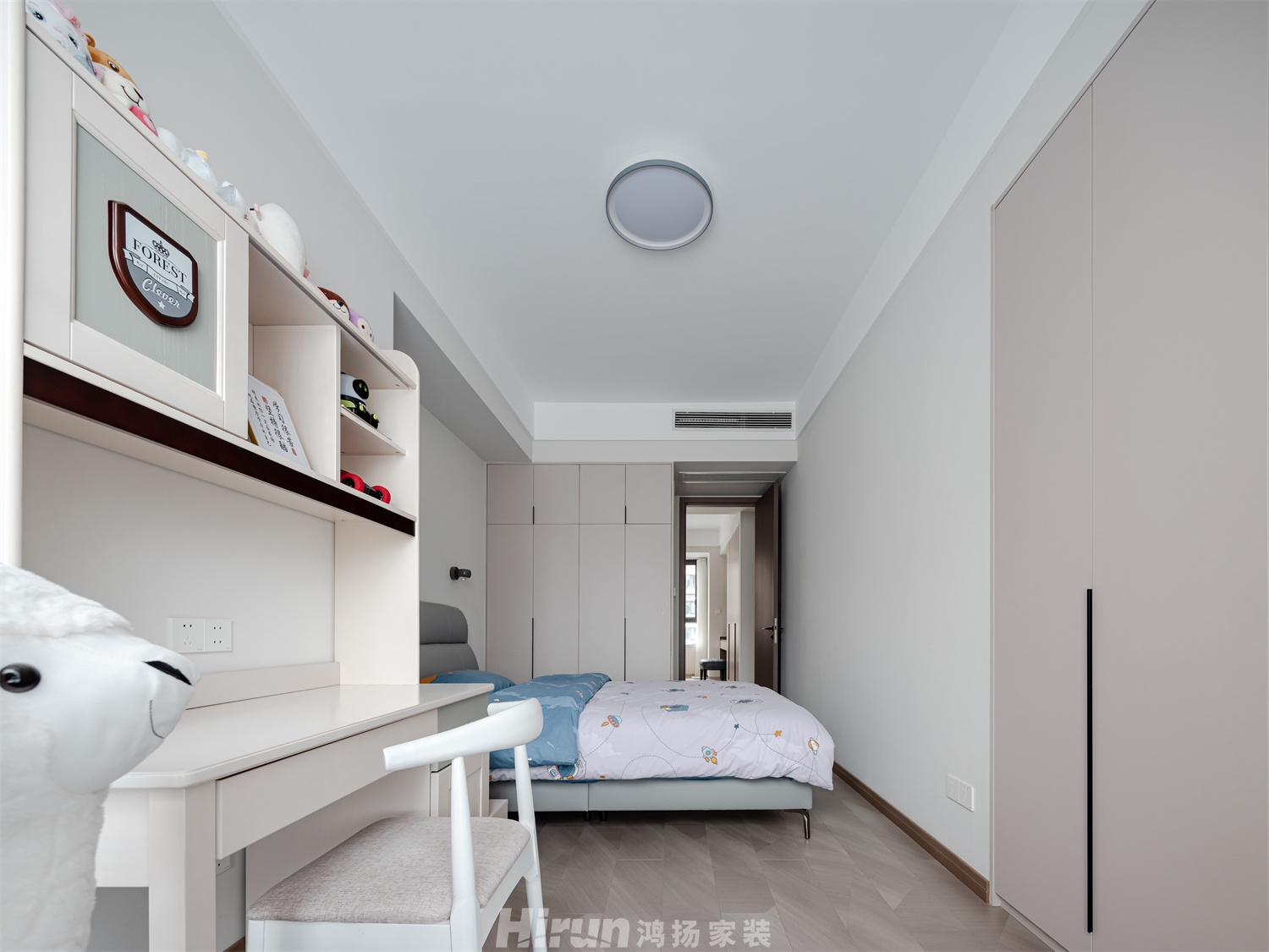 建發松雅院145㎡優雅繽紛四居室 裝修案例實景圖-4