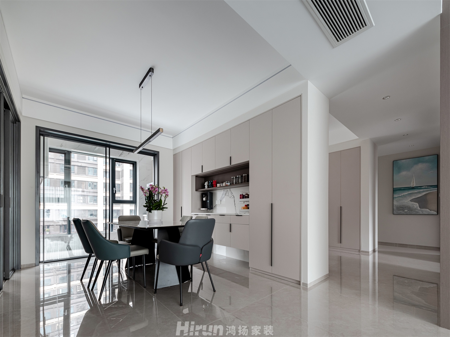 建發松雅院145㎡優雅繽紛四居室 裝修案例實景圖-10