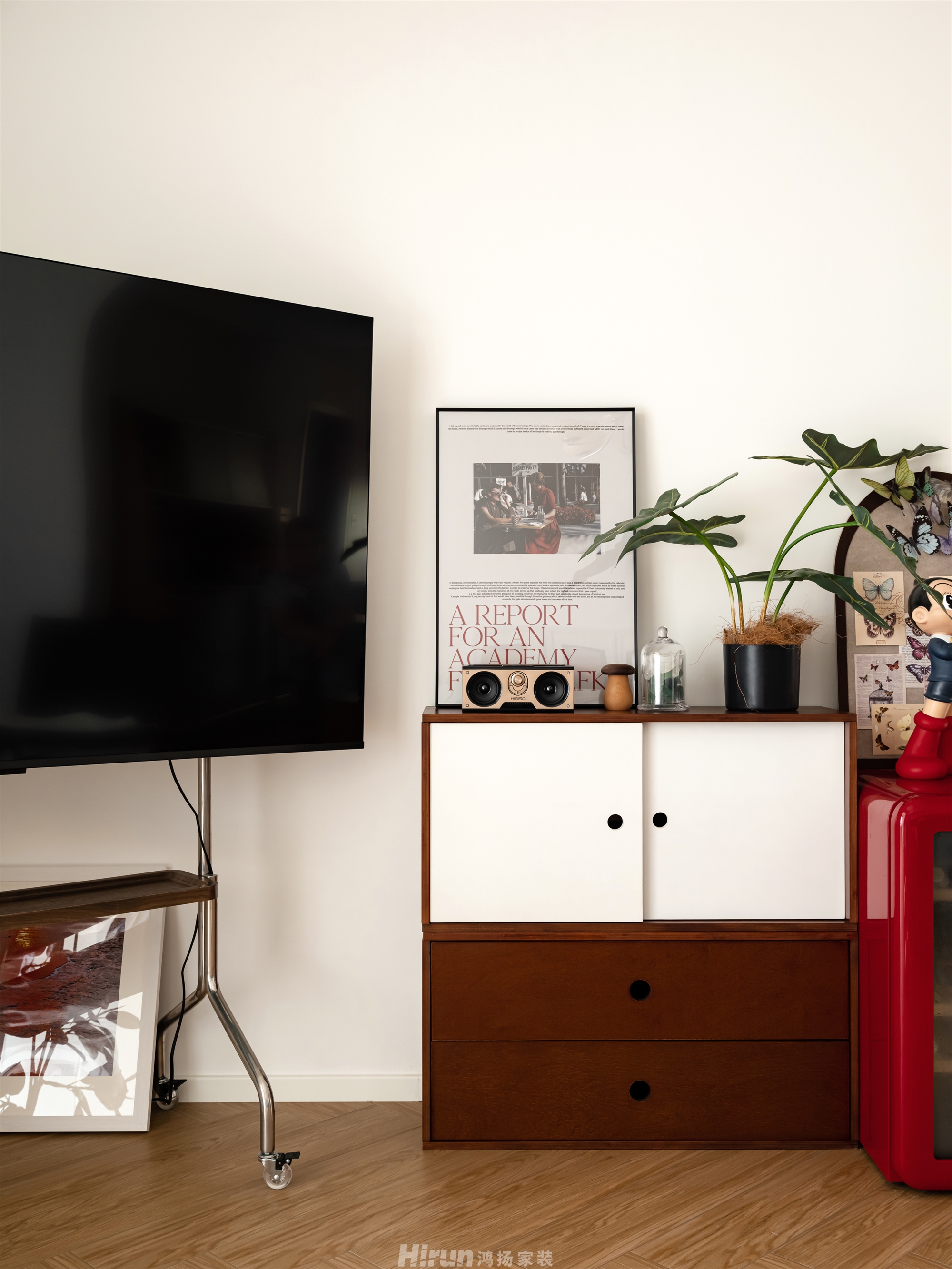 山語城90㎡北歐之光三居室 裝修案例實景圖-7