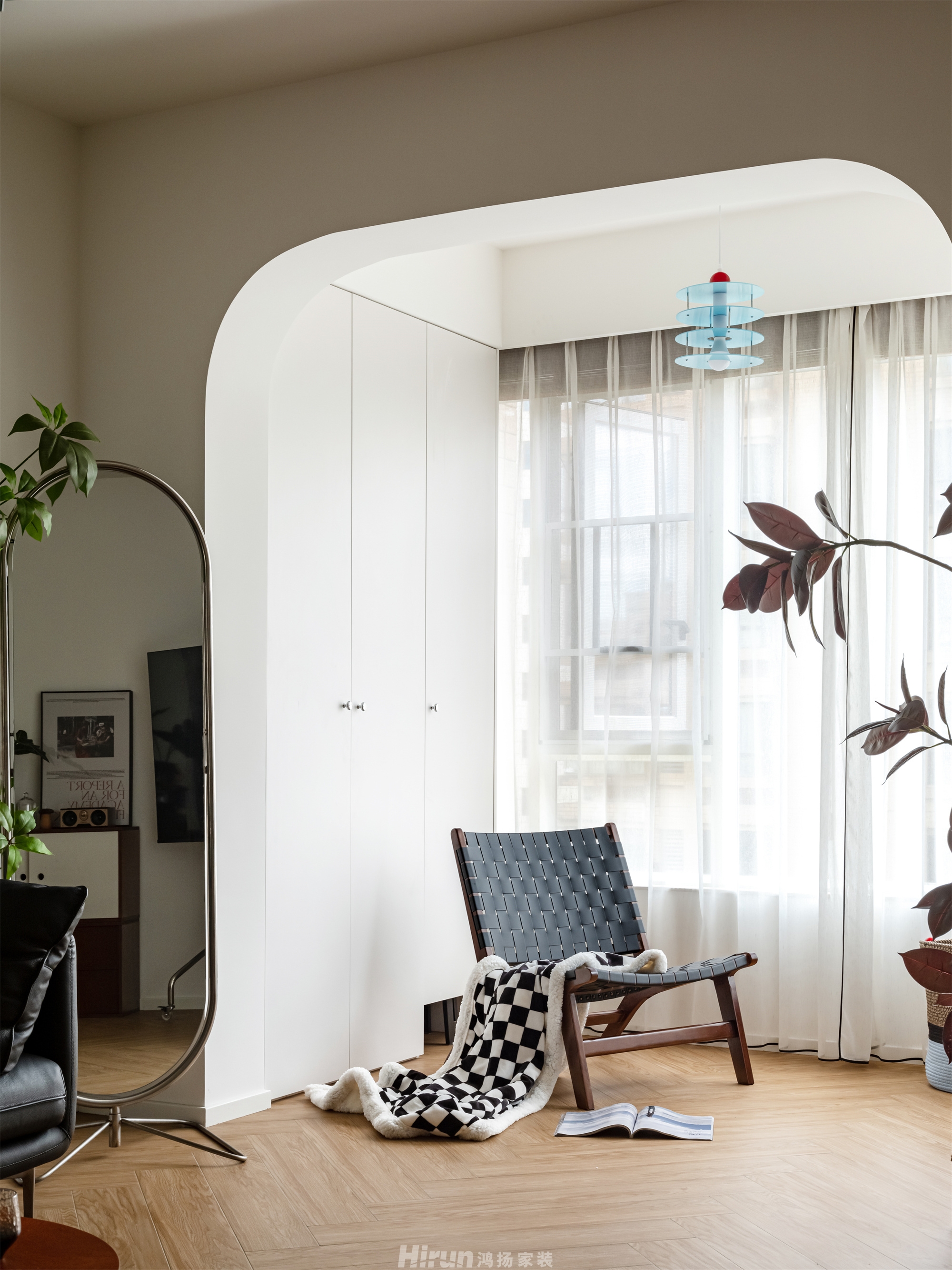 山語城90㎡北歐之光三居室 裝修案例實景圖-11