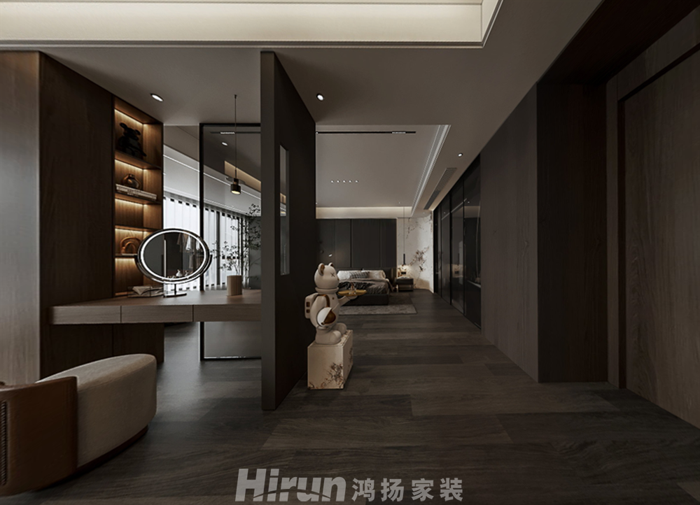 大漢湖山閱540㎡雅致現代別墅 裝修案例效果圖-8