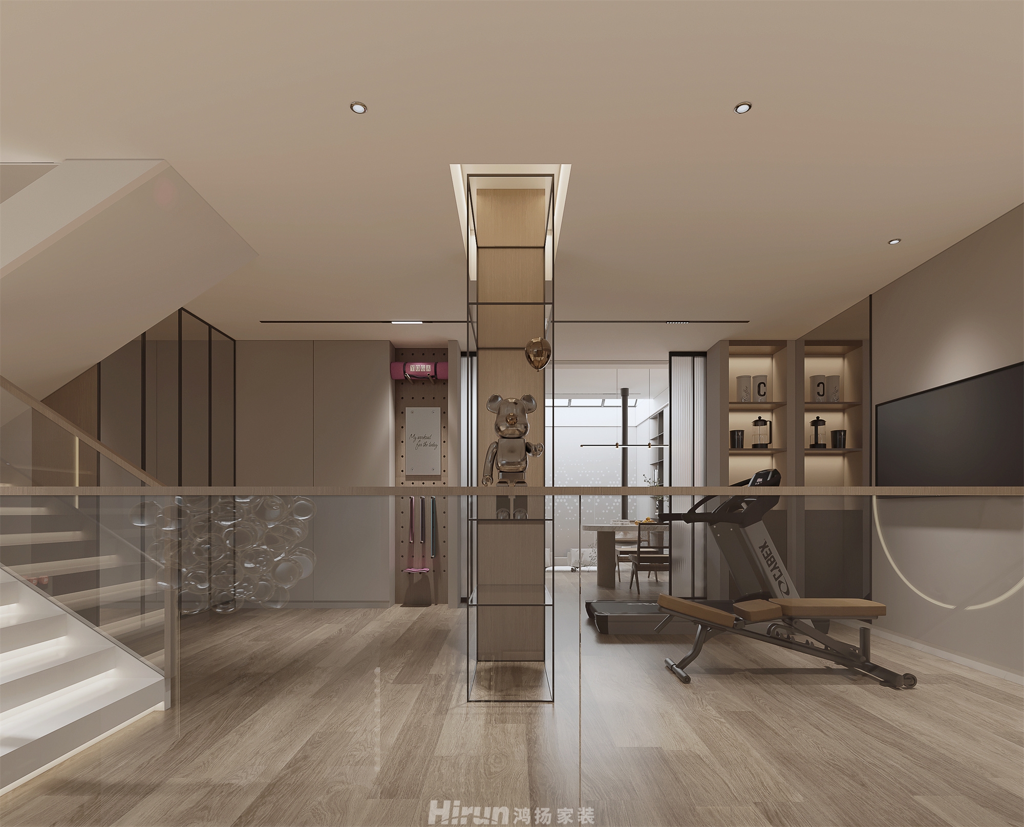 松雅院480㎡北歐之光別墅 裝修案例效果圖-8