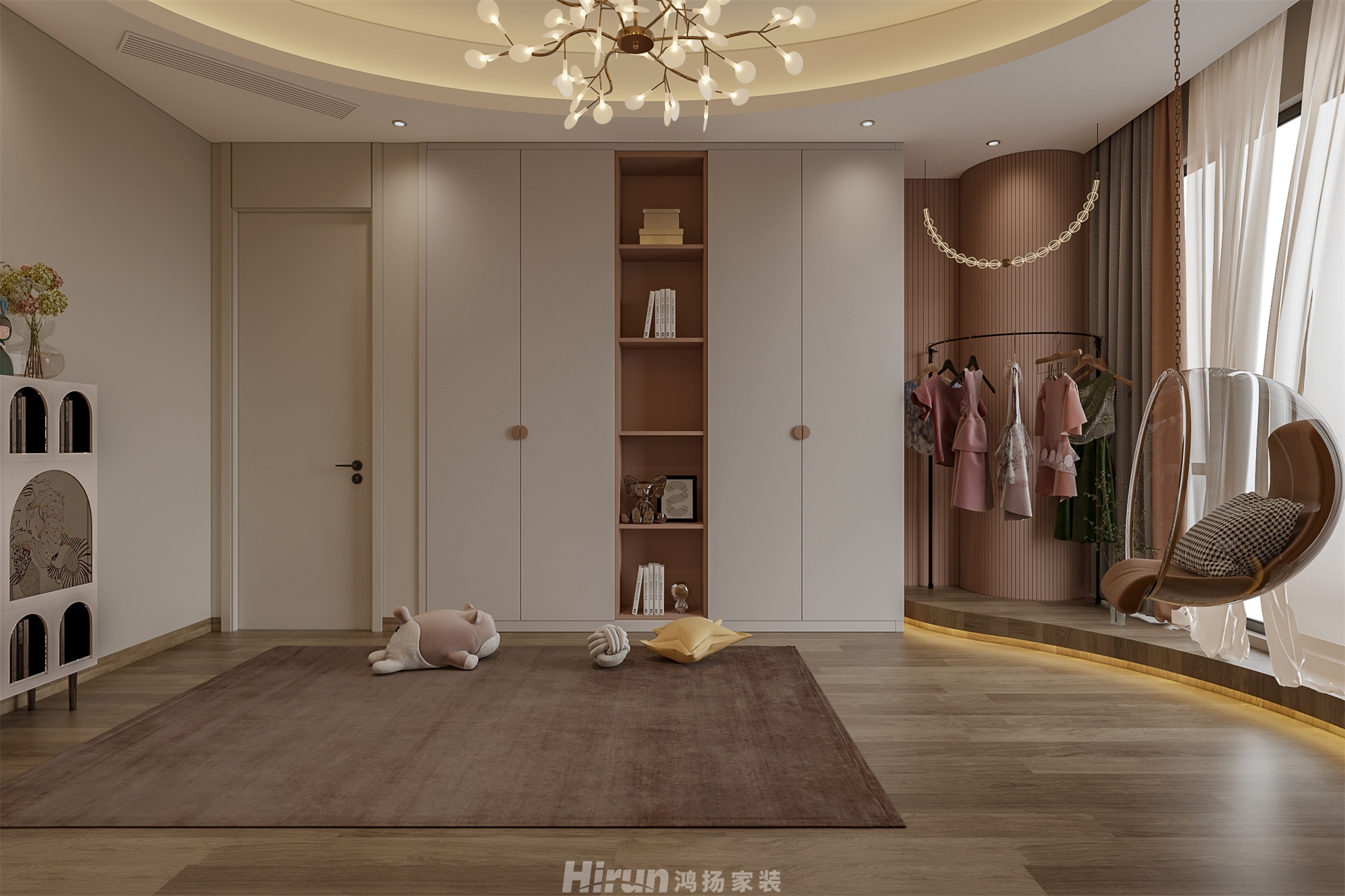 松雅院480㎡北歐之光別墅 裝修案例效果圖-16