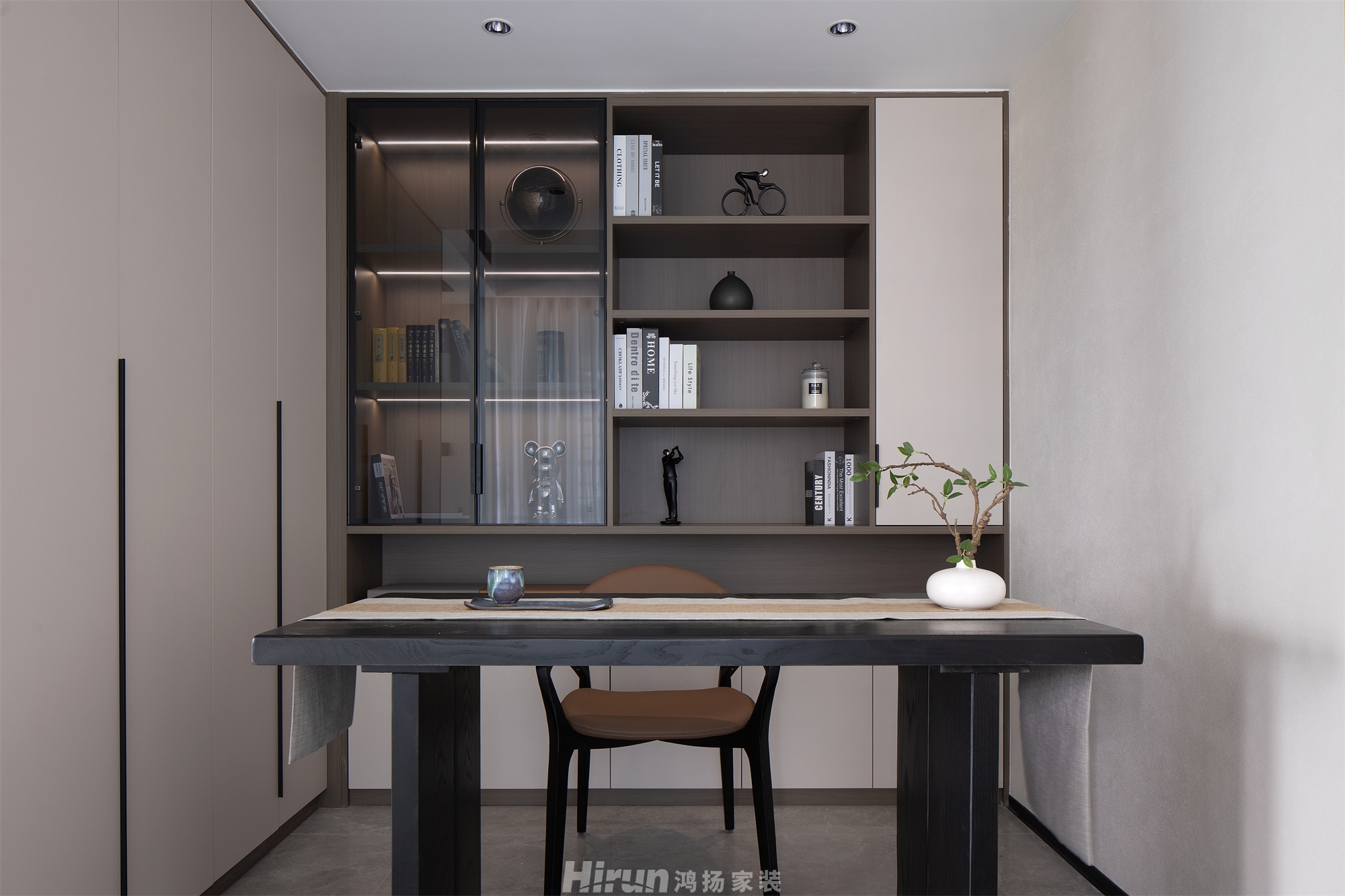 陽光城 愉景苑180㎡雅致現代四居室 裝修案例實景圖-8