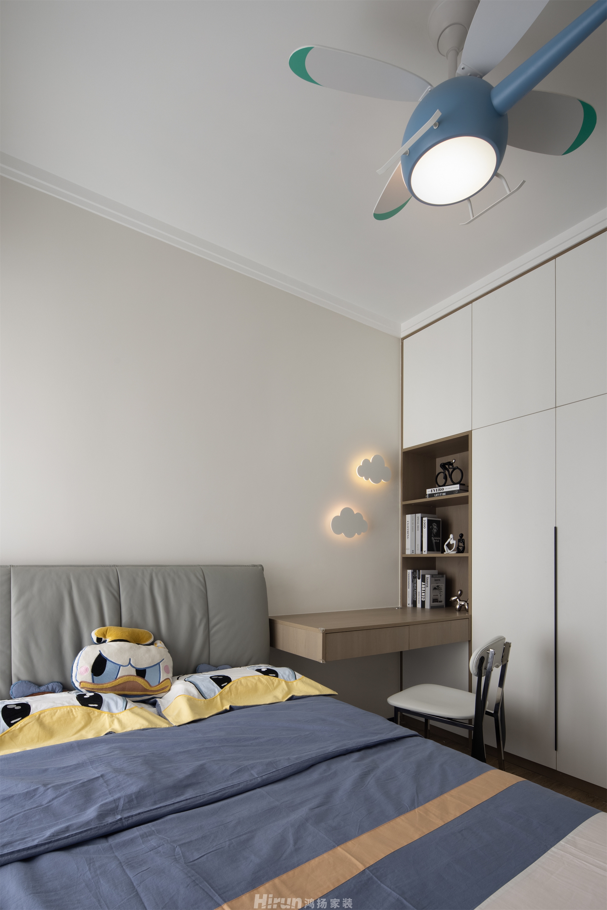 陽光城 愉景苑180㎡雅致現代四居室 裝修案例實景圖-14