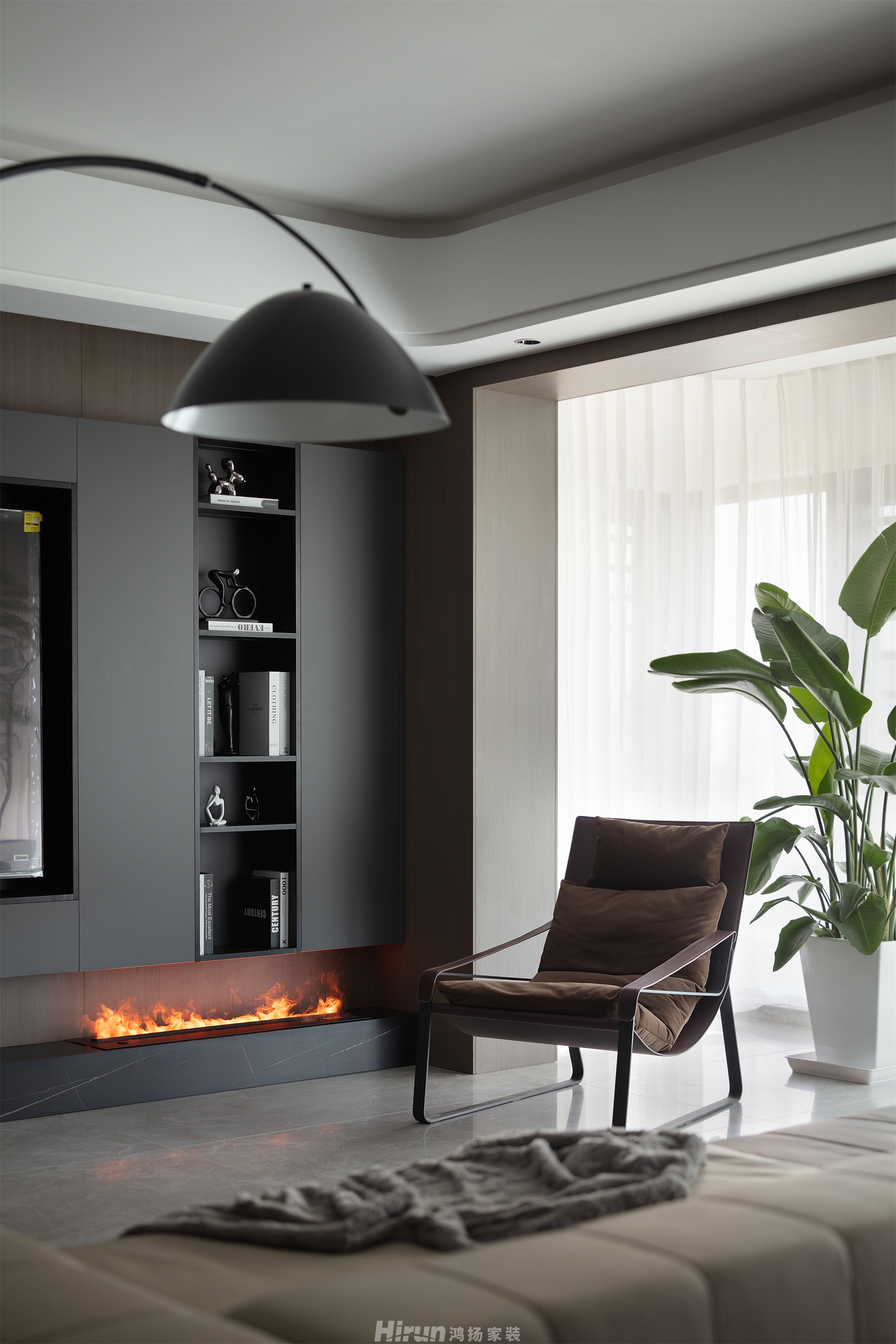 陽光城 愉景苑180㎡雅致現代四居室 裝修案例實景圖-12