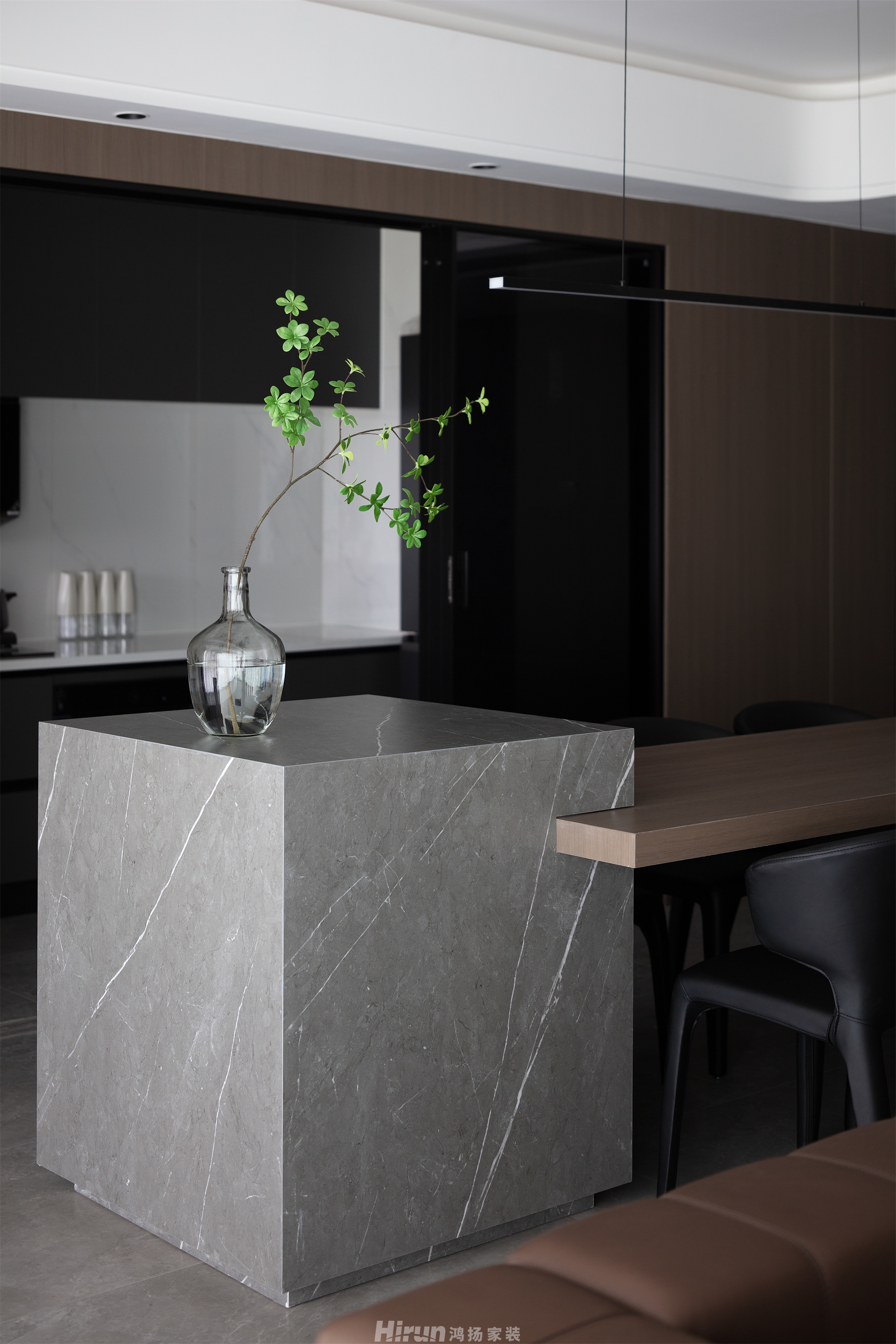 陽光城 愉景苑180㎡雅致現代四居室 裝修案例實景圖-17