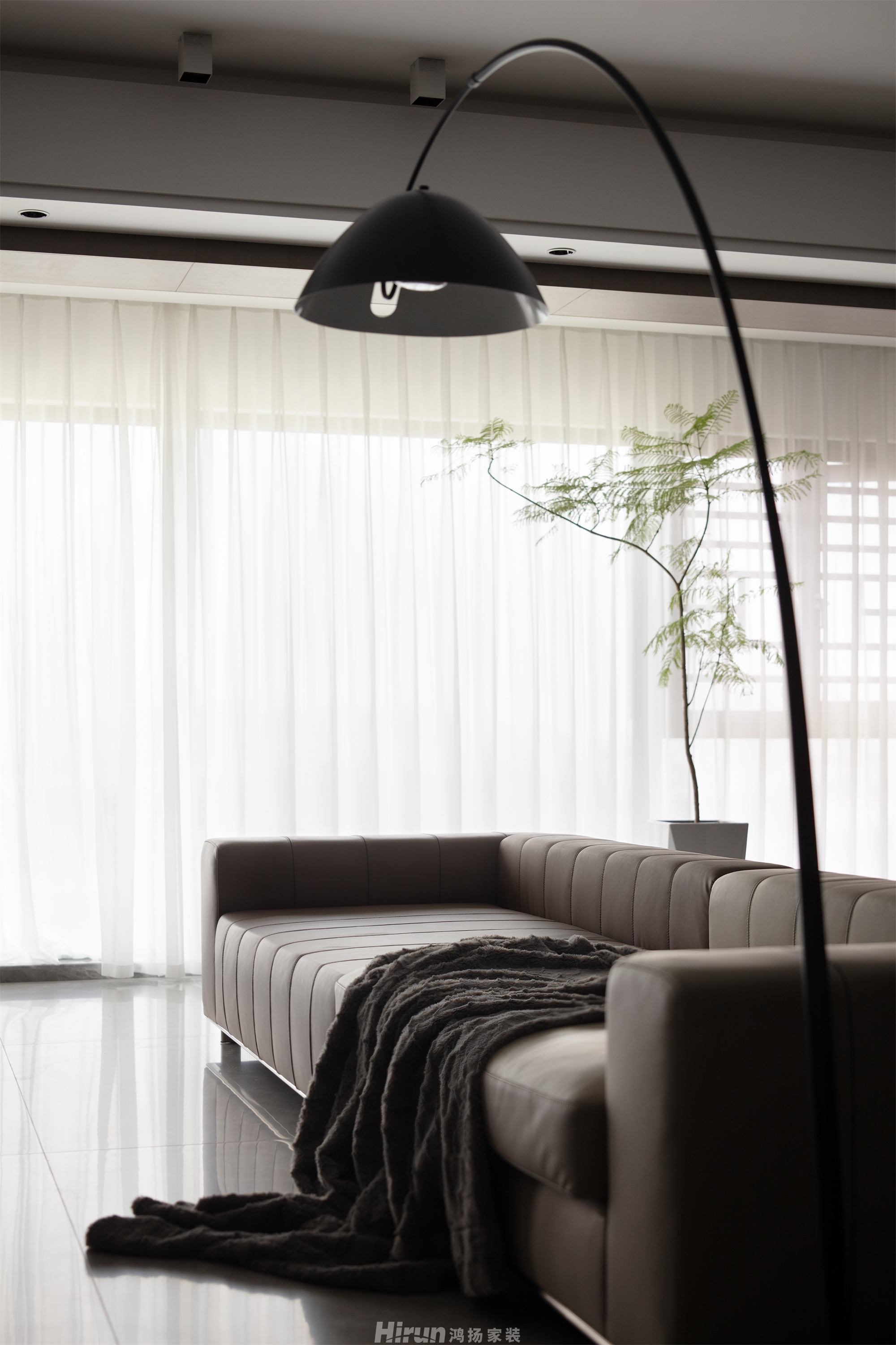 陽光城 愉景苑180㎡雅致現代四居室 裝修案例實景圖-19