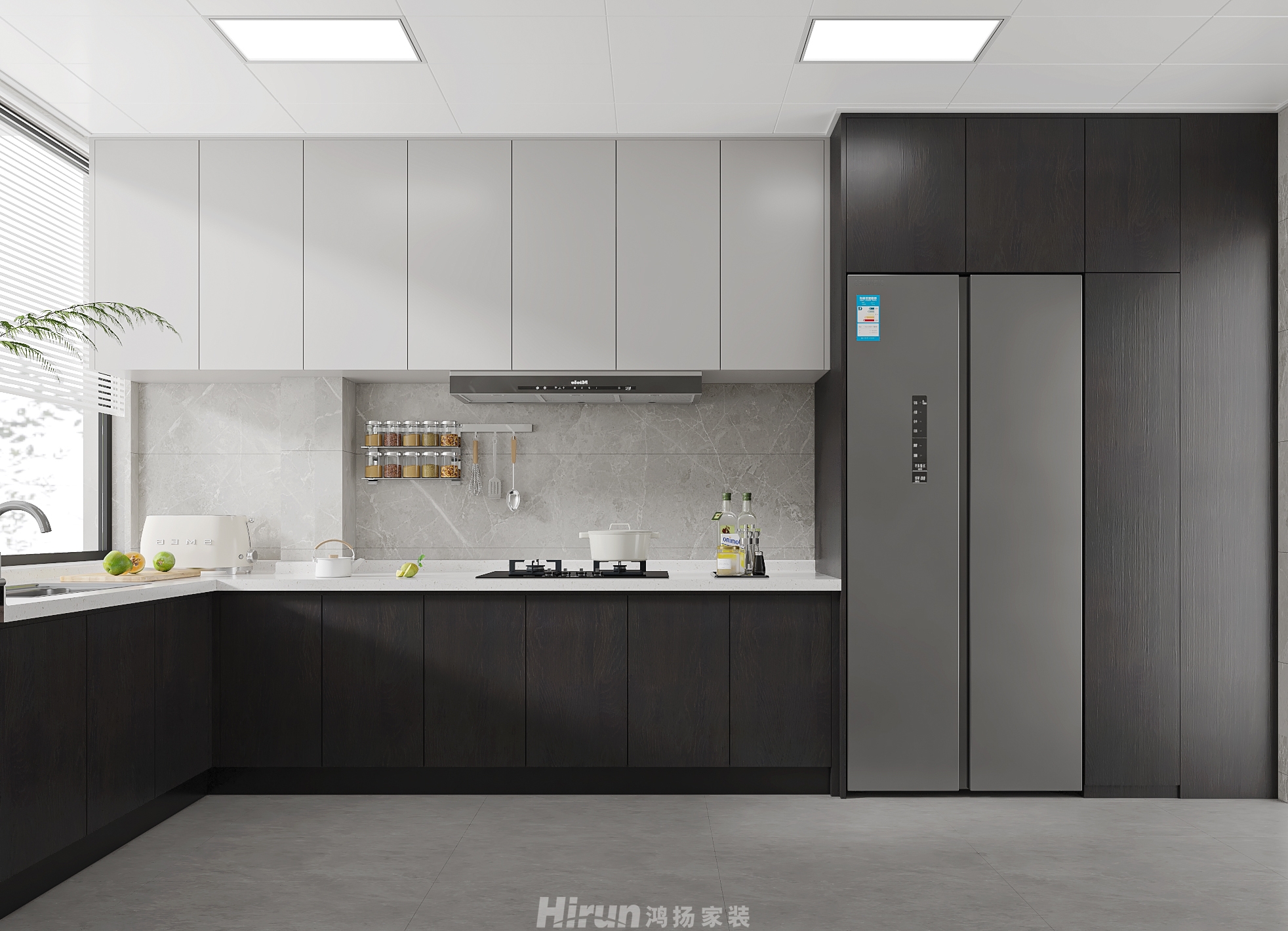 大夫第133㎡雅致現(xiàn)代三居室 裝修案例效果圖-4