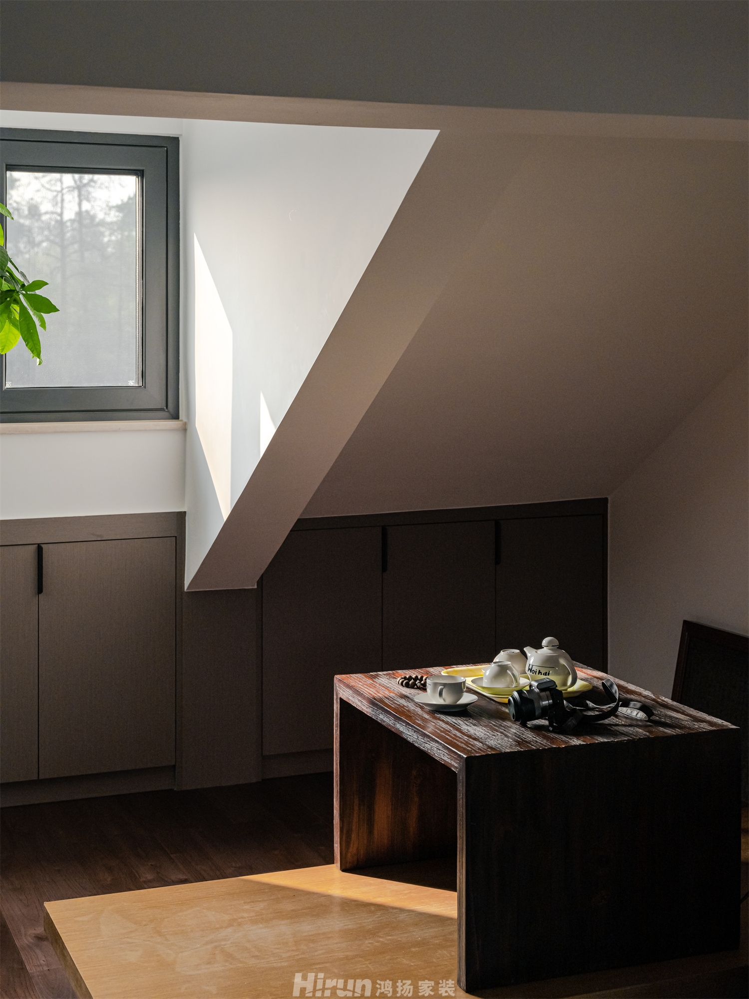 和順苑300㎡意境東方復式 裝修案例實景圖-5