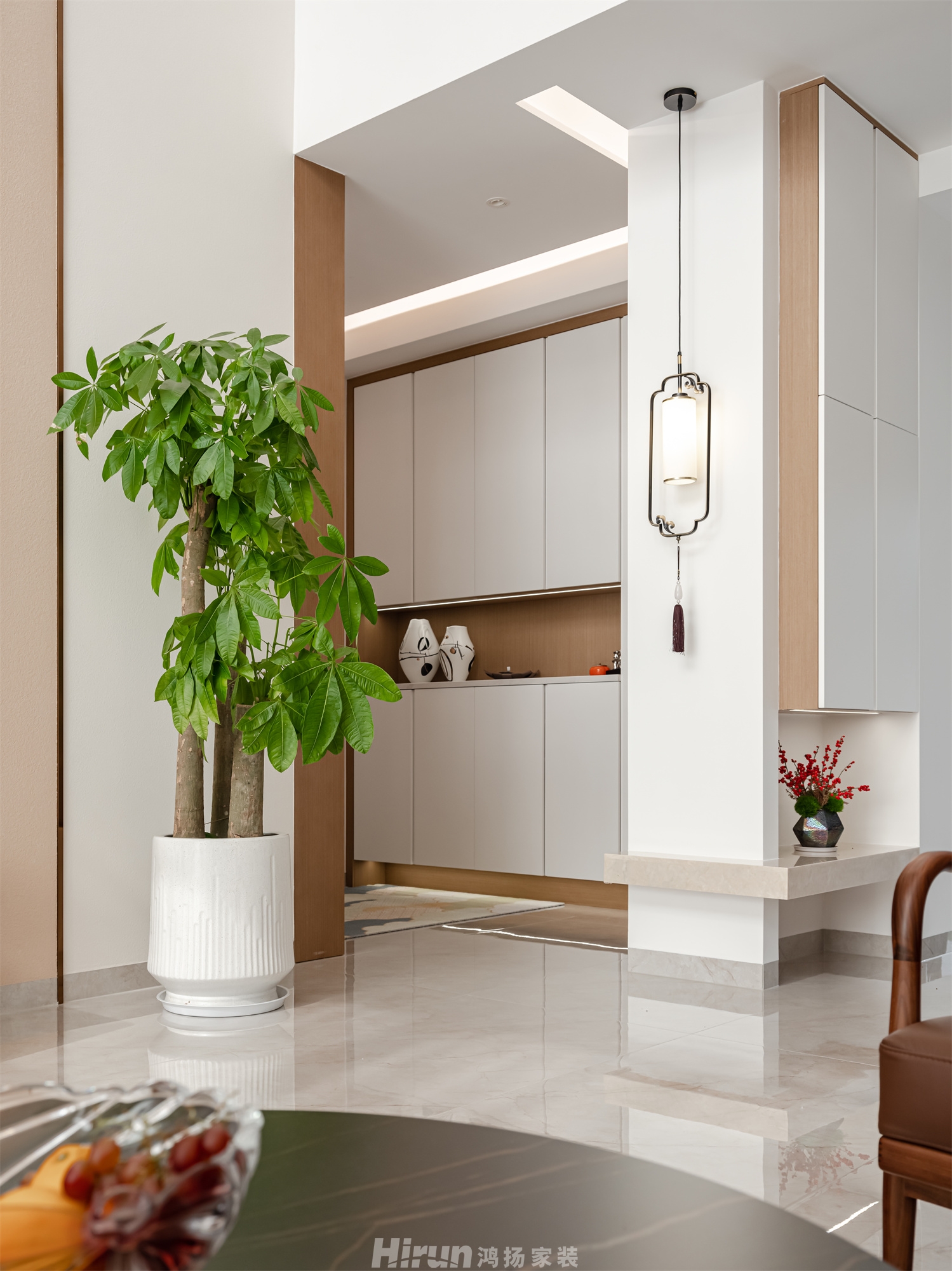 和順苑300㎡意境東方復式 裝修案例實景圖-3