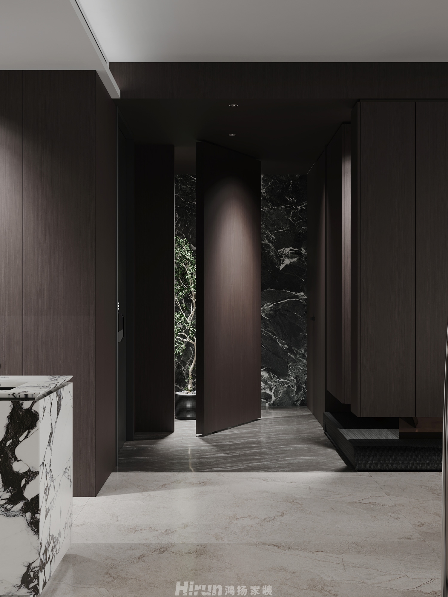 長沙潤府230㎡雅致現代大平層 裝修案例效果圖-8