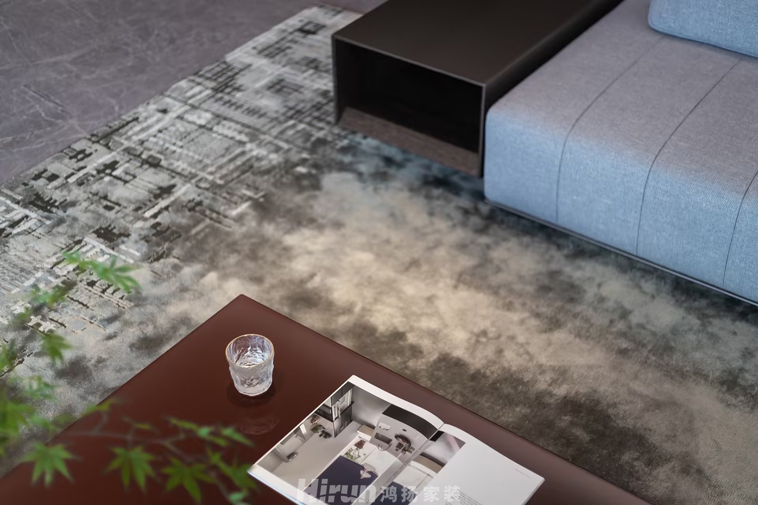 中建江山壹號360㎡雅致現代大平層 裝修案例實景圖-6