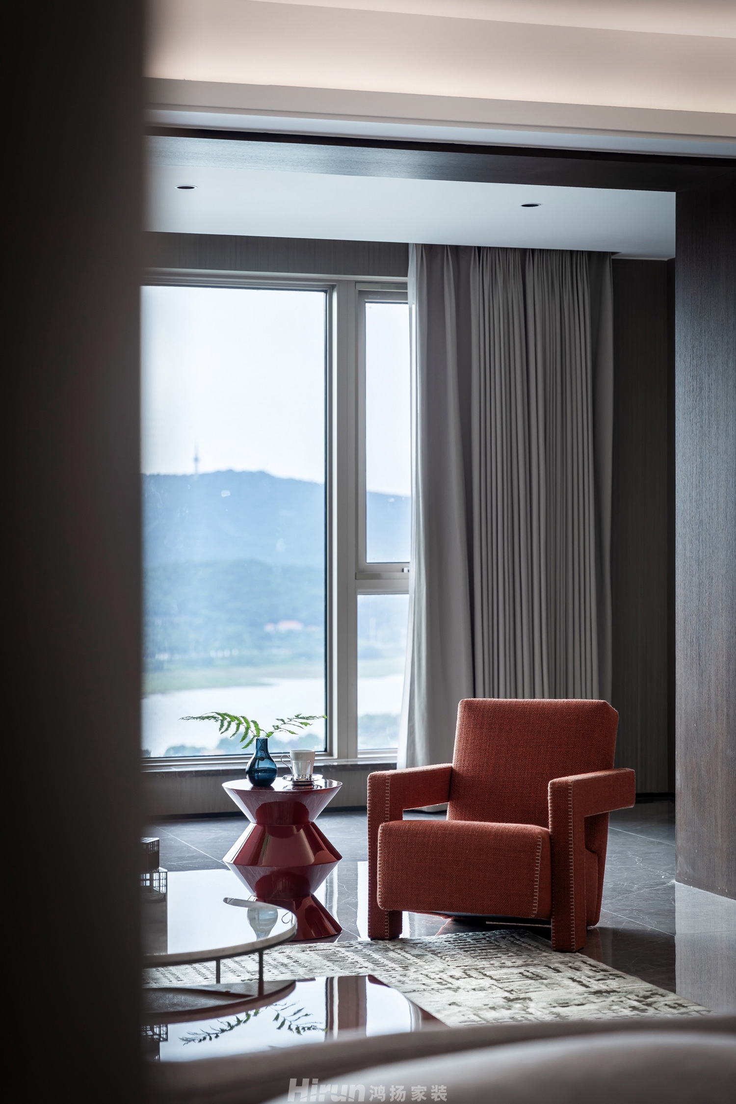 中建江山壹號360㎡雅致現代大平層 裝修案例實景圖-5