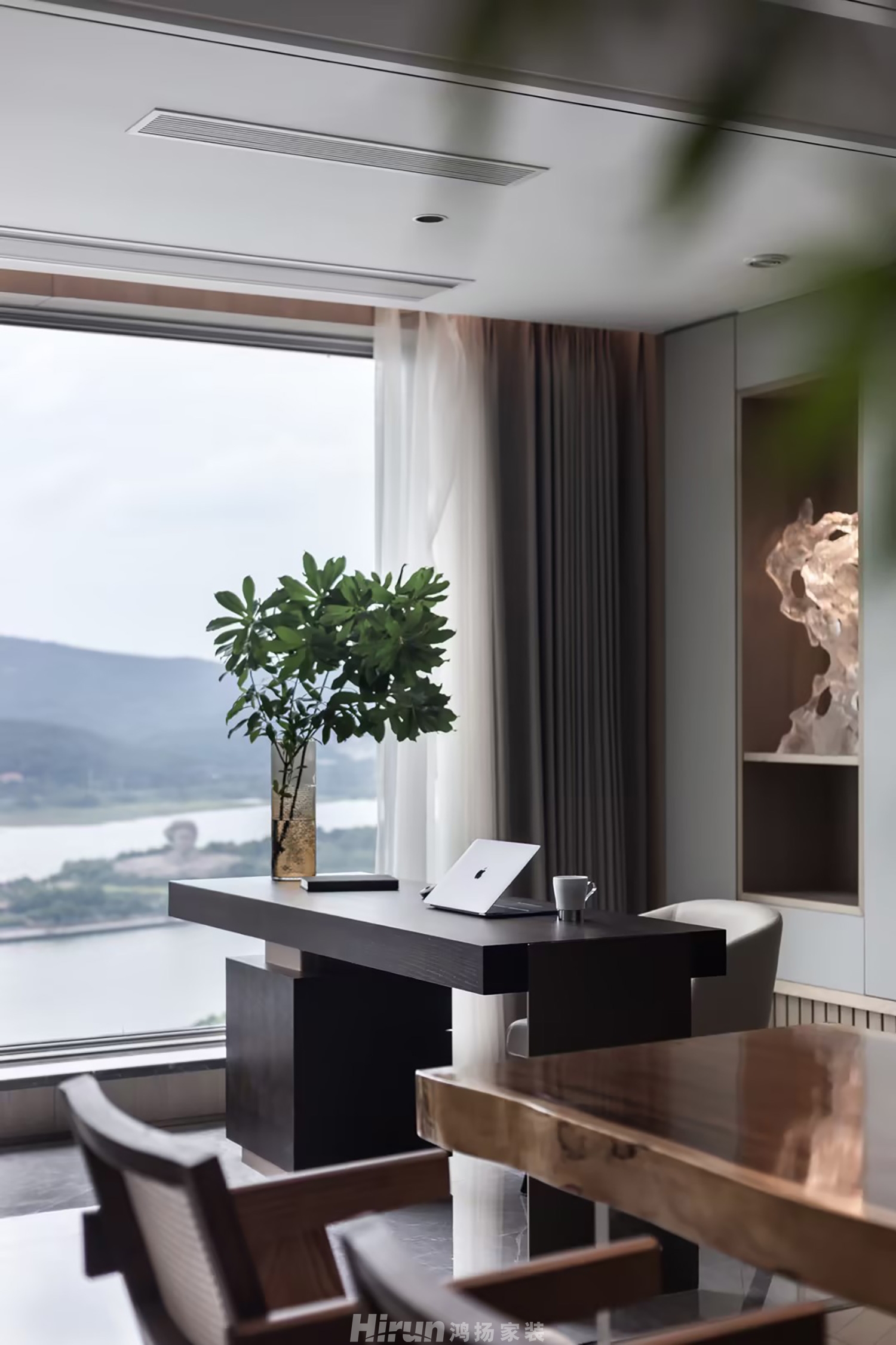 中建江山壹號360㎡雅致現代大平層 裝修案例實景圖-5