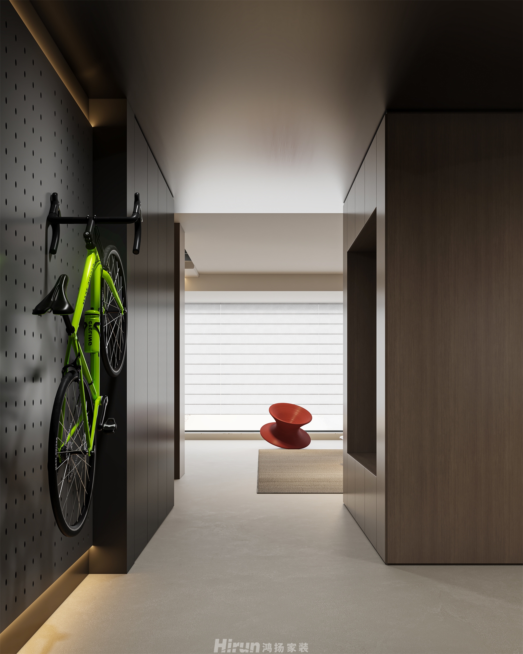 京盛和府220㎡藝術室界復式 裝修案例效果圖-8