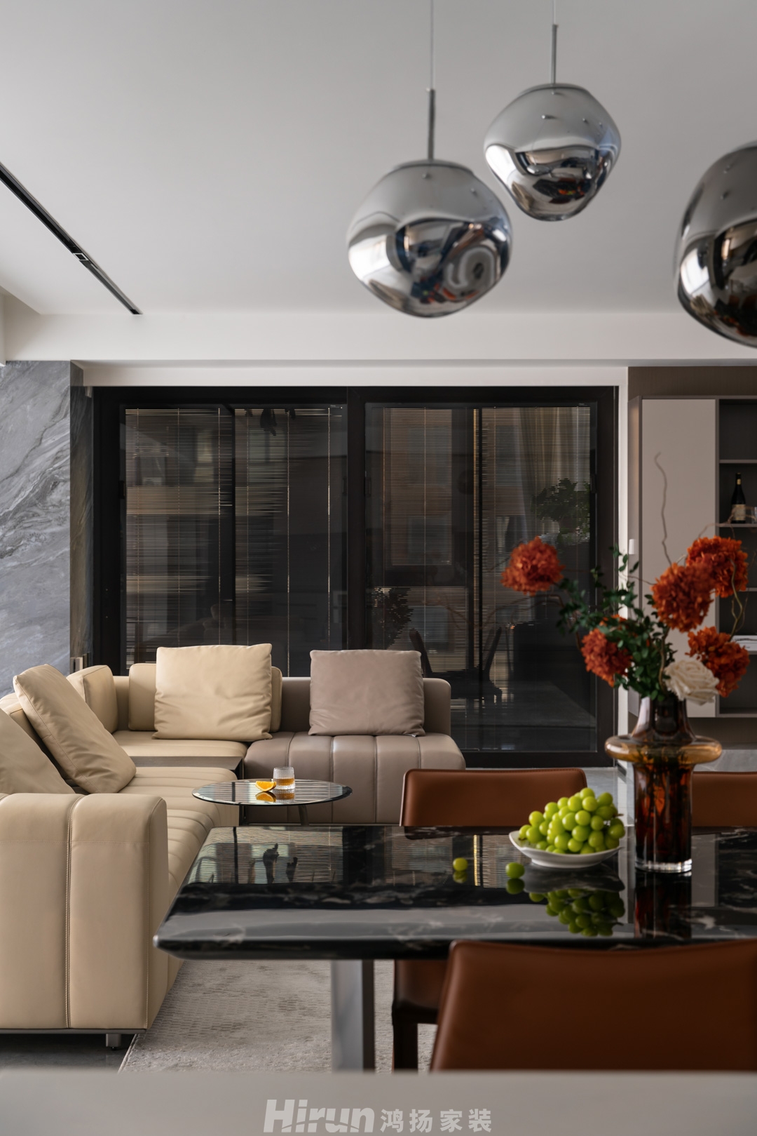 萬科魅力之城200㎡新裝飾主義四居室 裝修案例實景圖-6