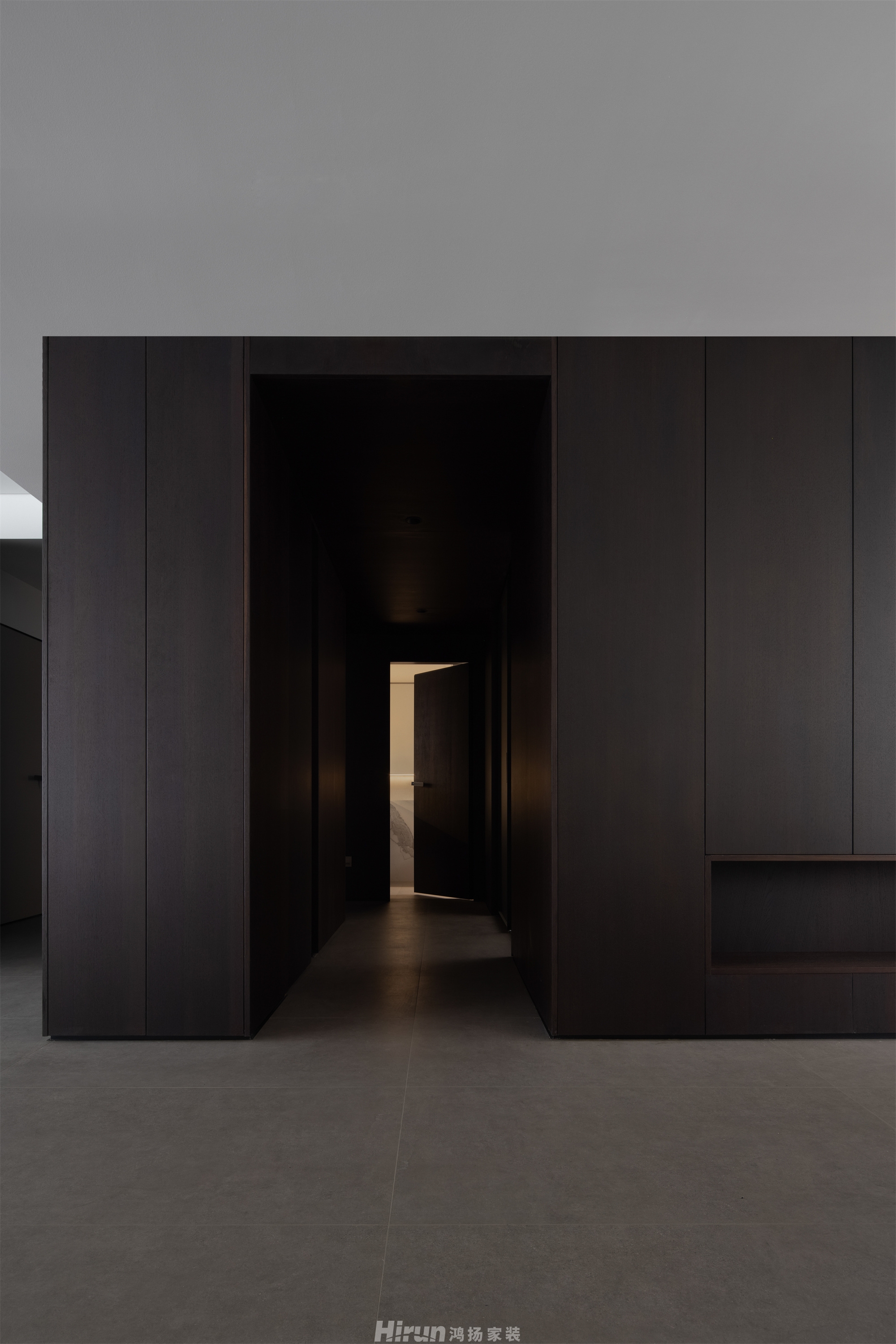 華潤翡翠府170㎡雅致現(xiàn)代三居室 裝修案例實景圖-17