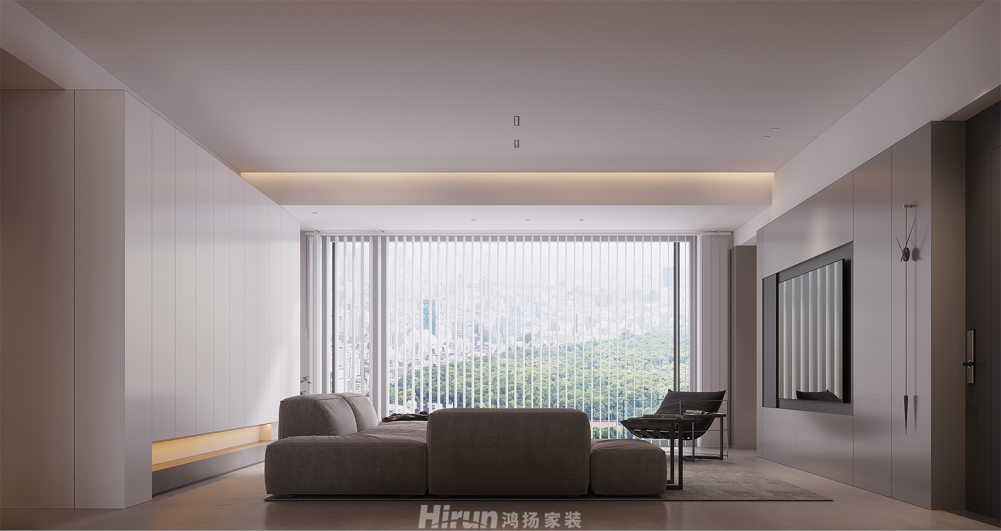 金茂悅200㎡北歐之光別墅 裝修案例效果圖-11