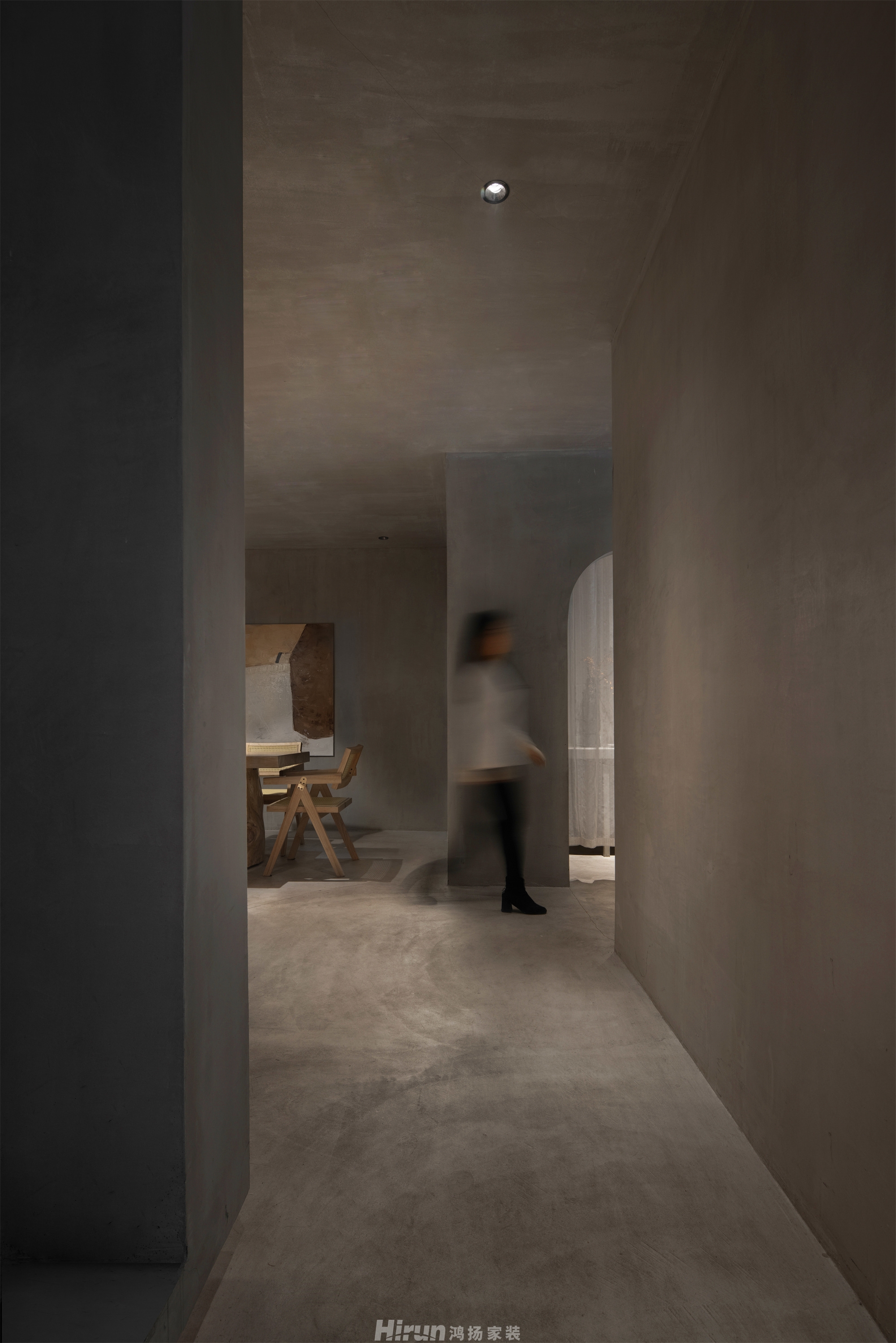 秋露  （品牌體驗店）200㎡雅致現代別墅 裝修案例效果圖-8