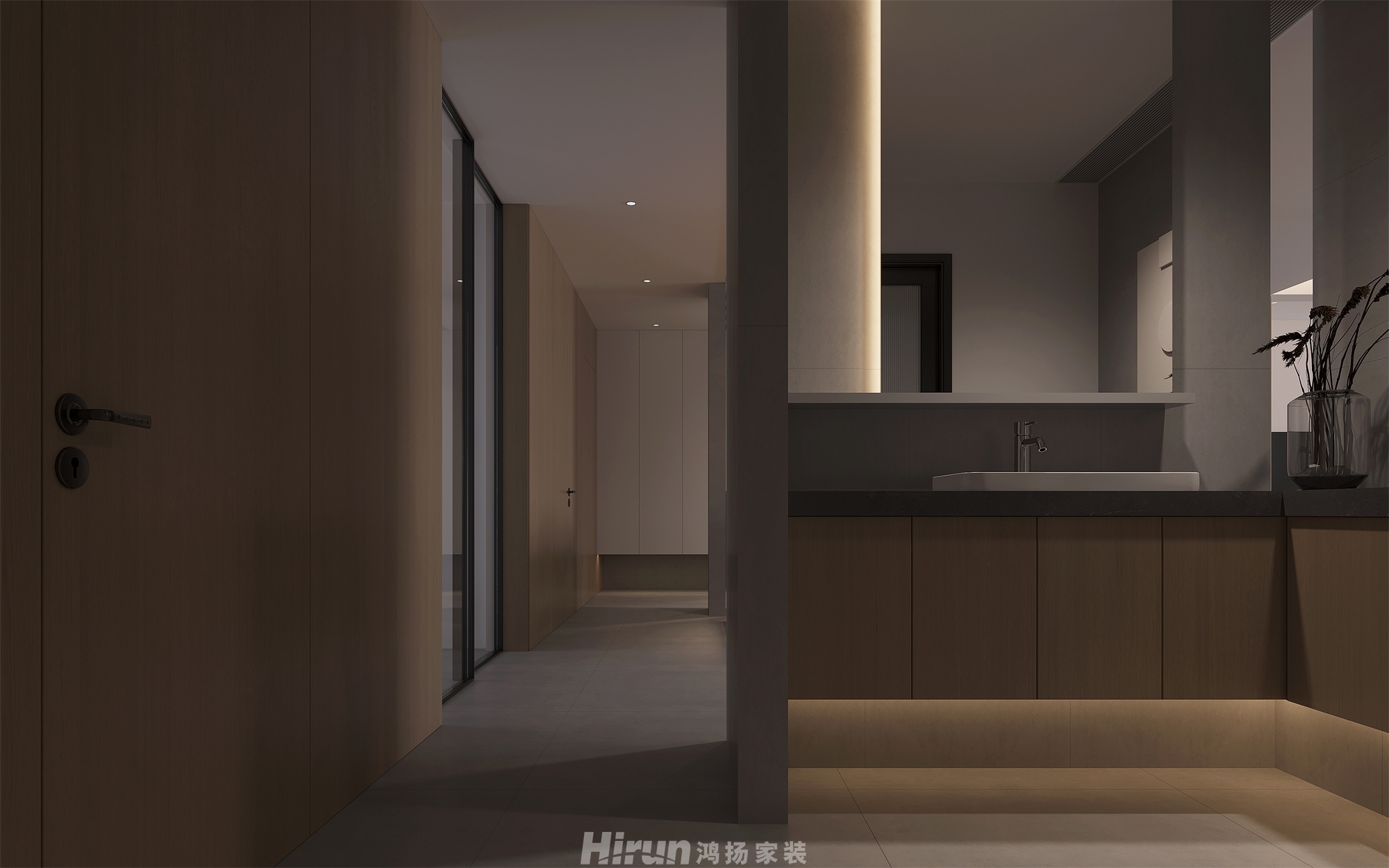 桃源里320㎡北歐之光別墅 裝修案例效果圖-7