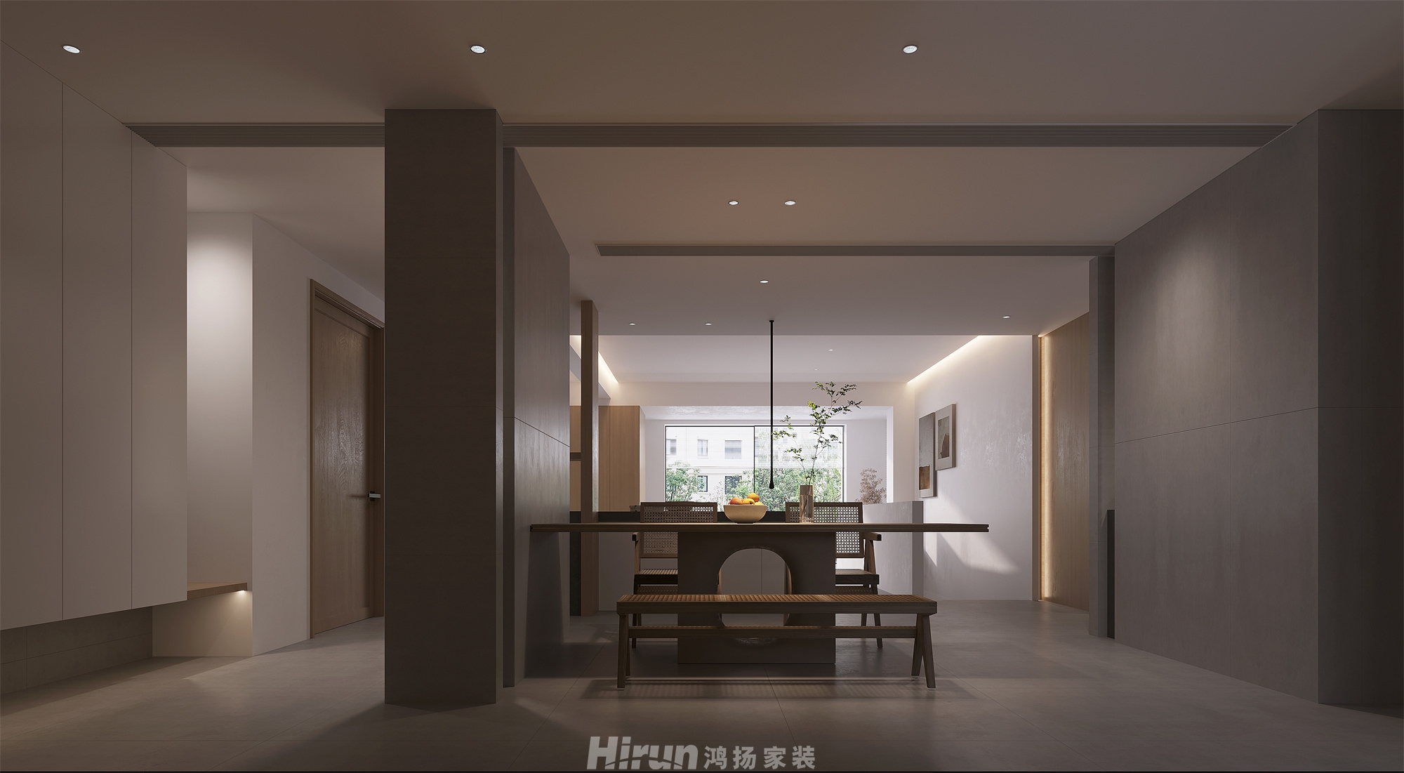 桃源里320㎡北歐之光別墅 裝修案例效果圖-15