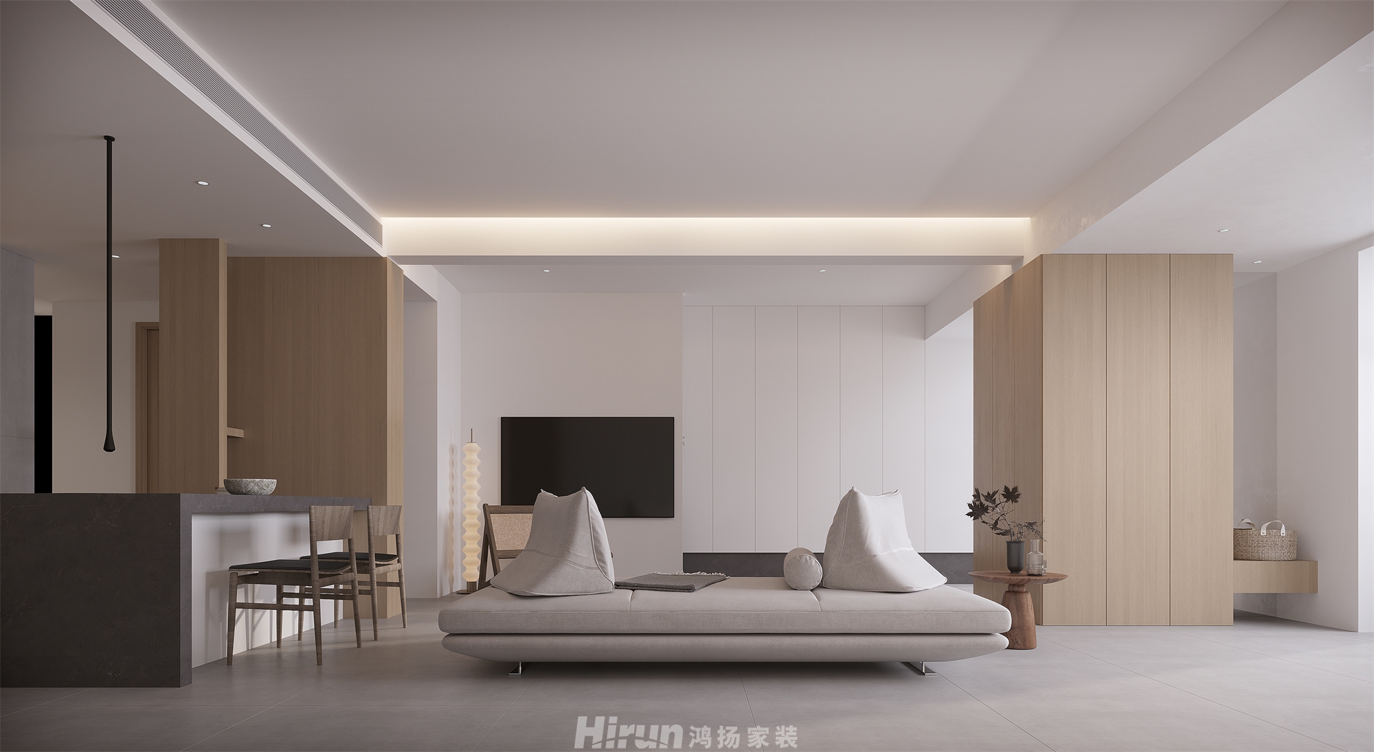 桃源里320㎡北歐之光別墅 裝修案例效果圖-14