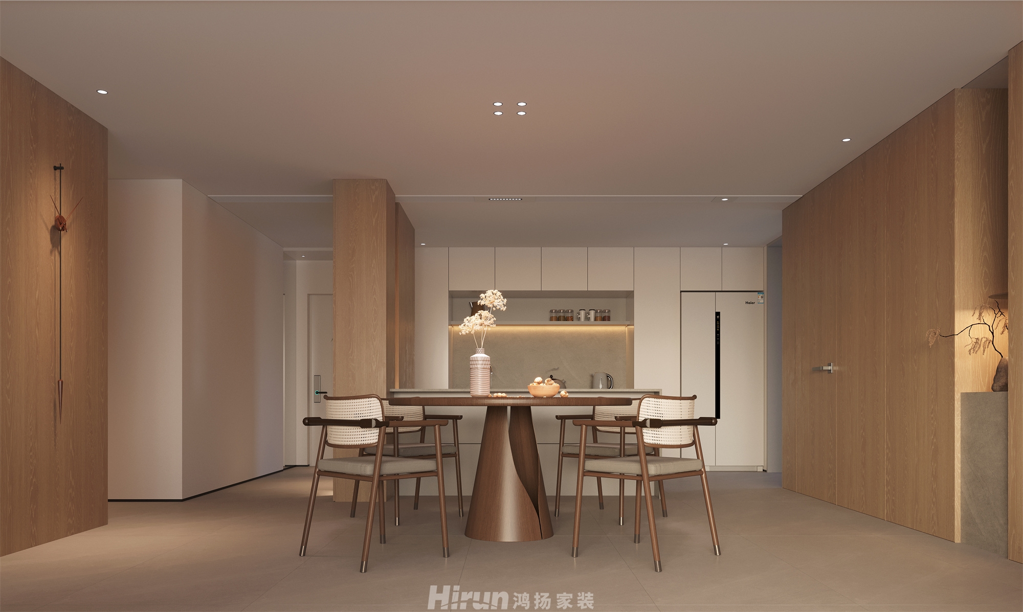 頤和家園190㎡北歐之光大平層 裝修案例效果圖-4