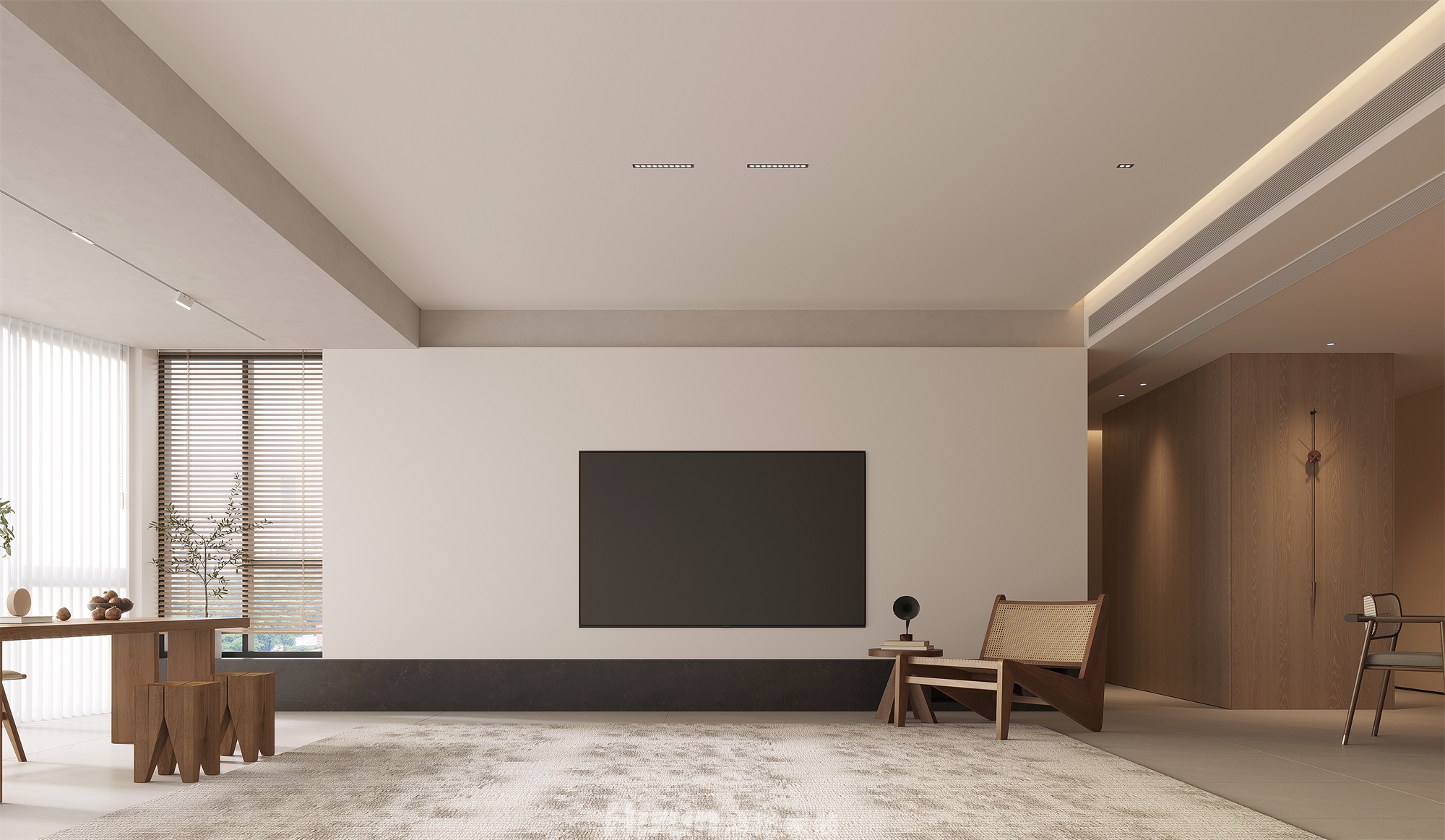 頤和家園190㎡北歐之光大平層 裝修案例效果圖-6