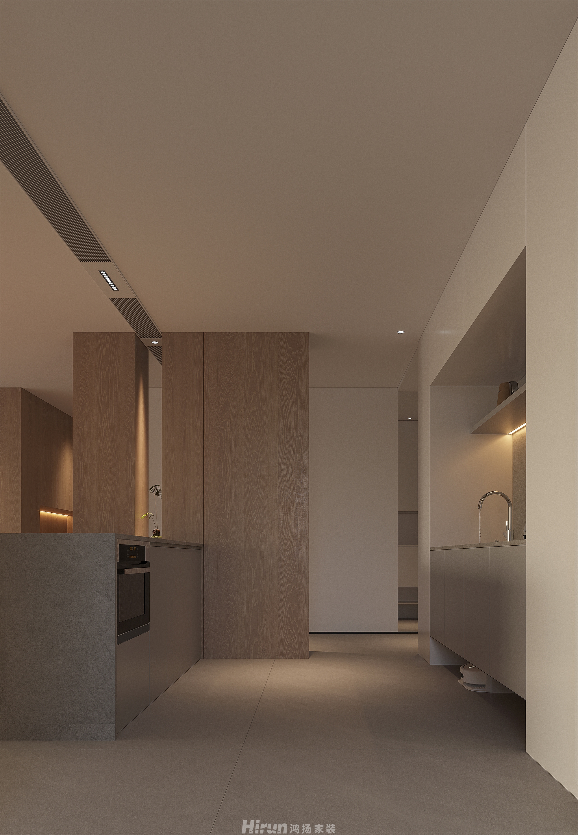 頤和家園190㎡北歐之光大平層 裝修案例效果圖-13