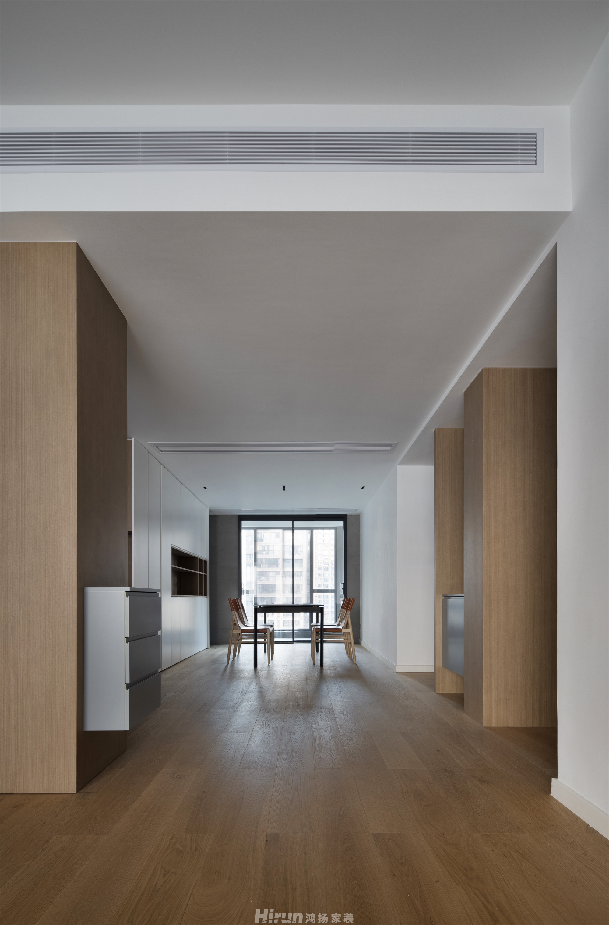 中天棲息里180㎡北歐之光大平層 裝修案例實景圖-3