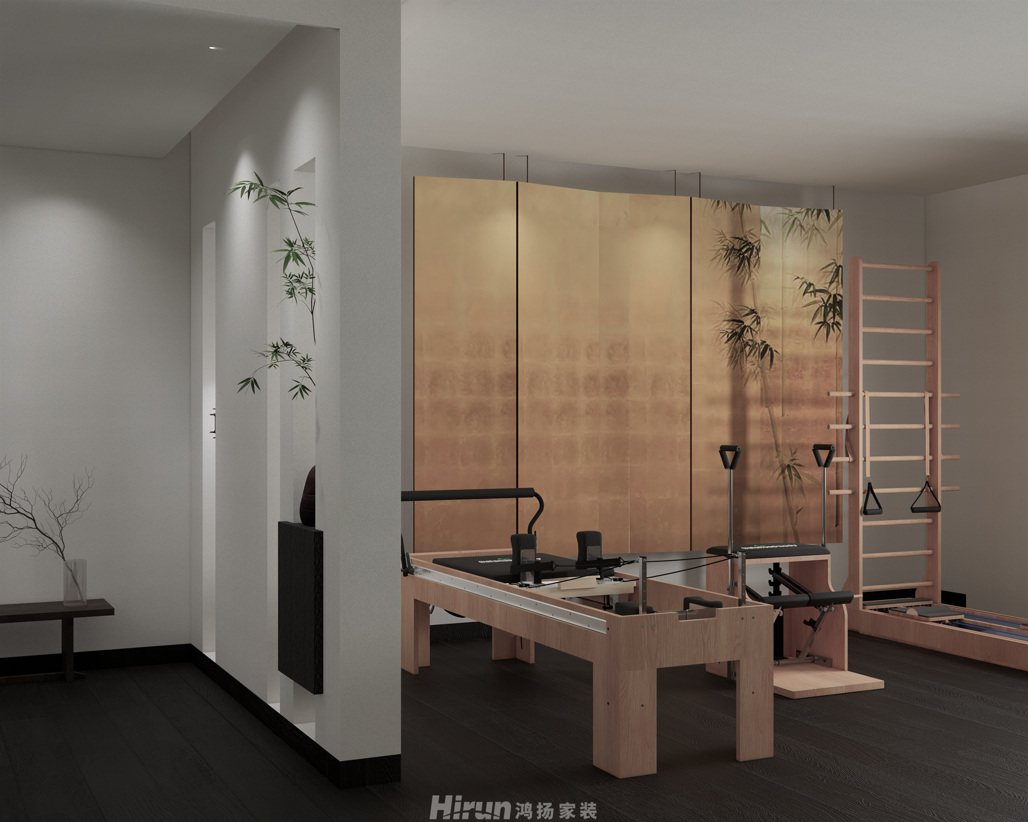 國金·禪柔工作室120㎡復古風潮二居室 裝修案例效果圖-8