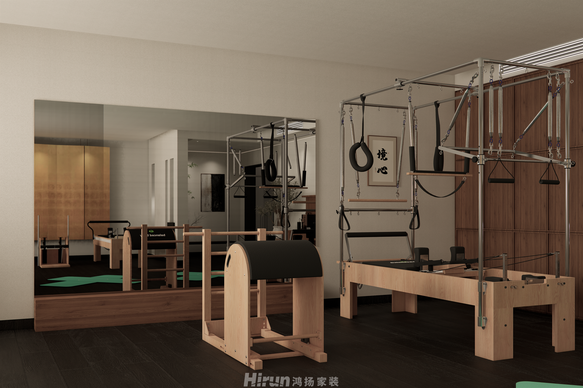 國金·禪柔工作室120㎡復古風潮二居室 裝修案例效果圖-9