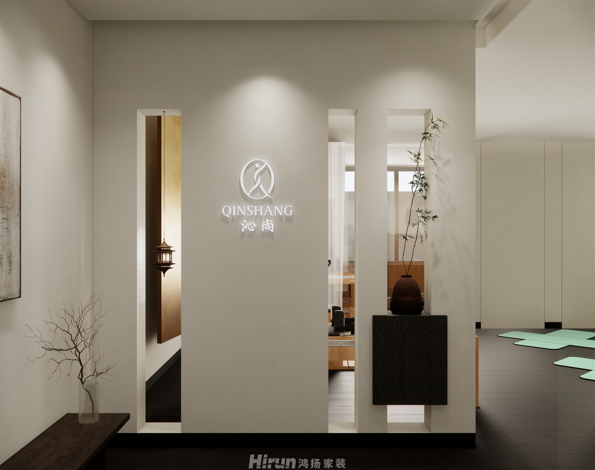 國金·禪柔工作室120㎡復古風潮二居室 裝修案例效果圖-12