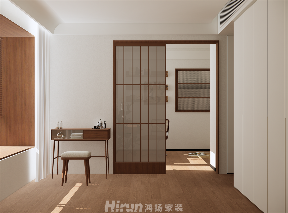 福天藏郡140㎡復古風潮四居室 裝修案例效果圖-12