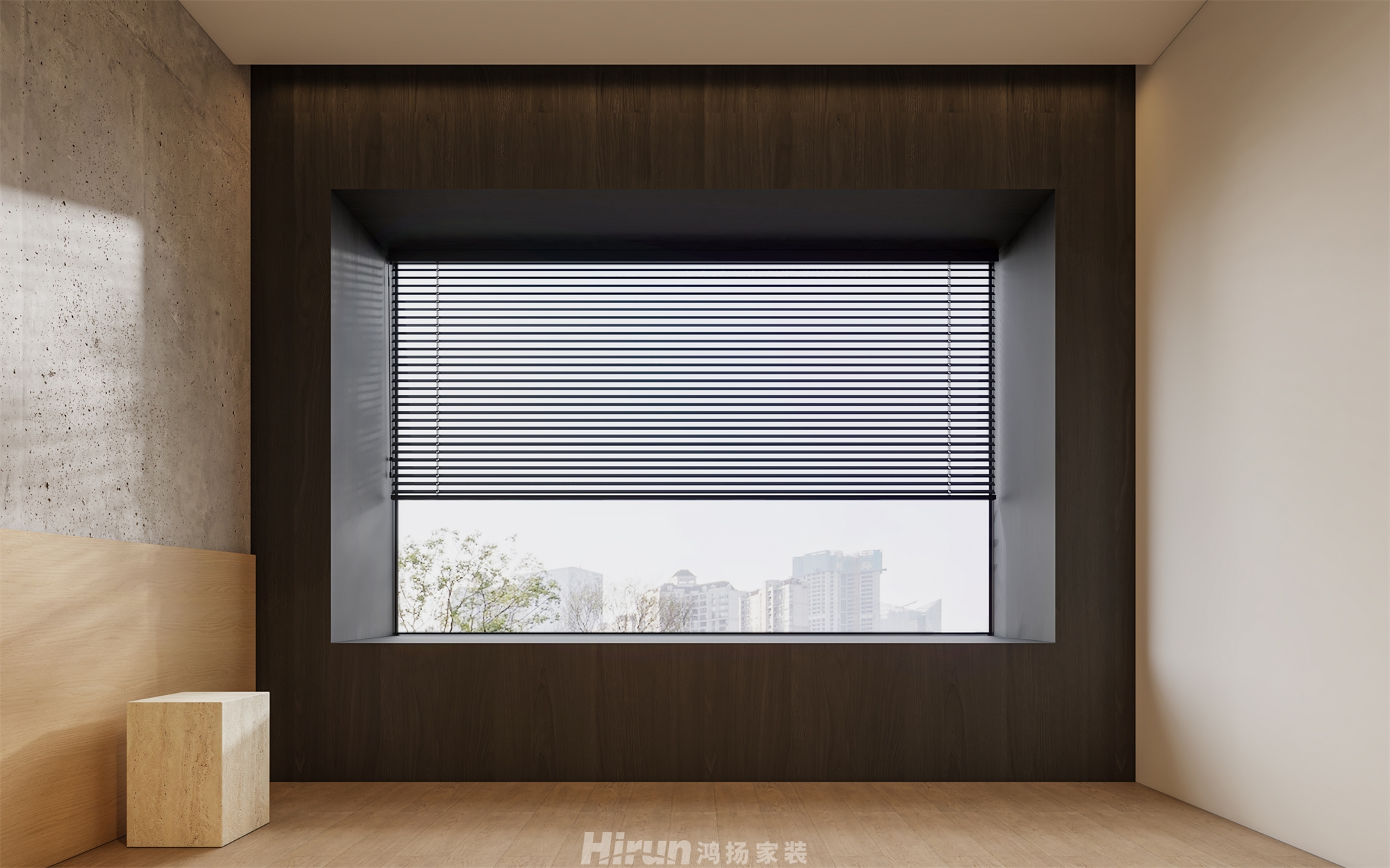 漢唐翰林府120㎡雅致現代三居室 裝修案例效果圖-10