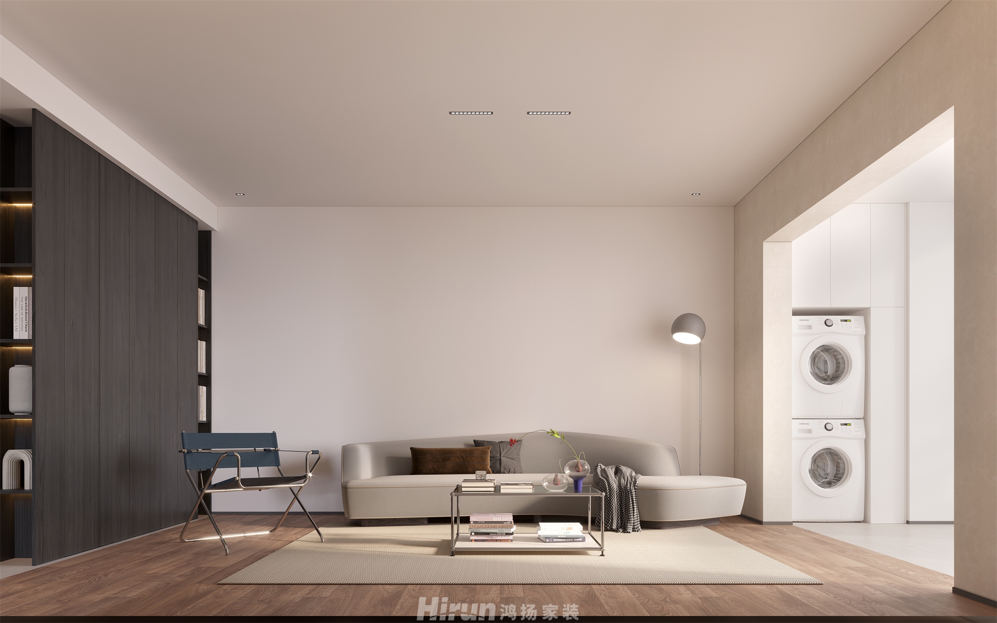 恒大半山悅府240㎡北歐之光復式 裝修案例效果圖-1