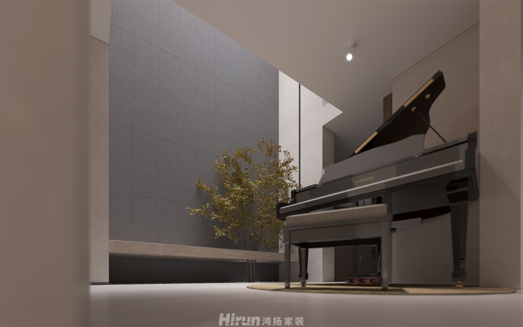 恒大半山悅府240㎡北歐之光復式 裝修案例效果圖-11