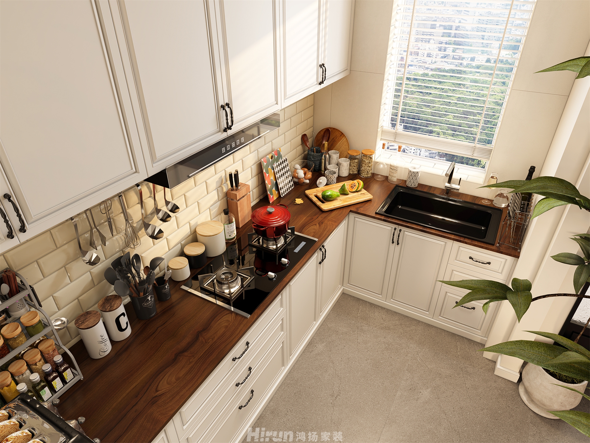 建發(fā)玖洲和璽140㎡復(fù)古風(fēng)潮四居室 裝修案例效果圖-13