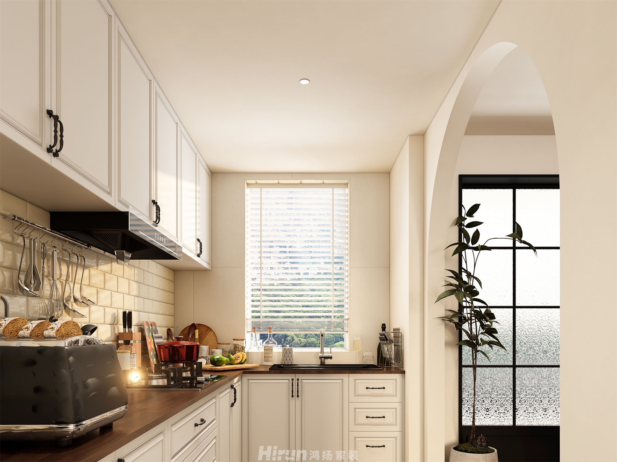 建發(fā)玖洲和璽140㎡復(fù)古風(fēng)潮四居室 裝修案例效果圖-10