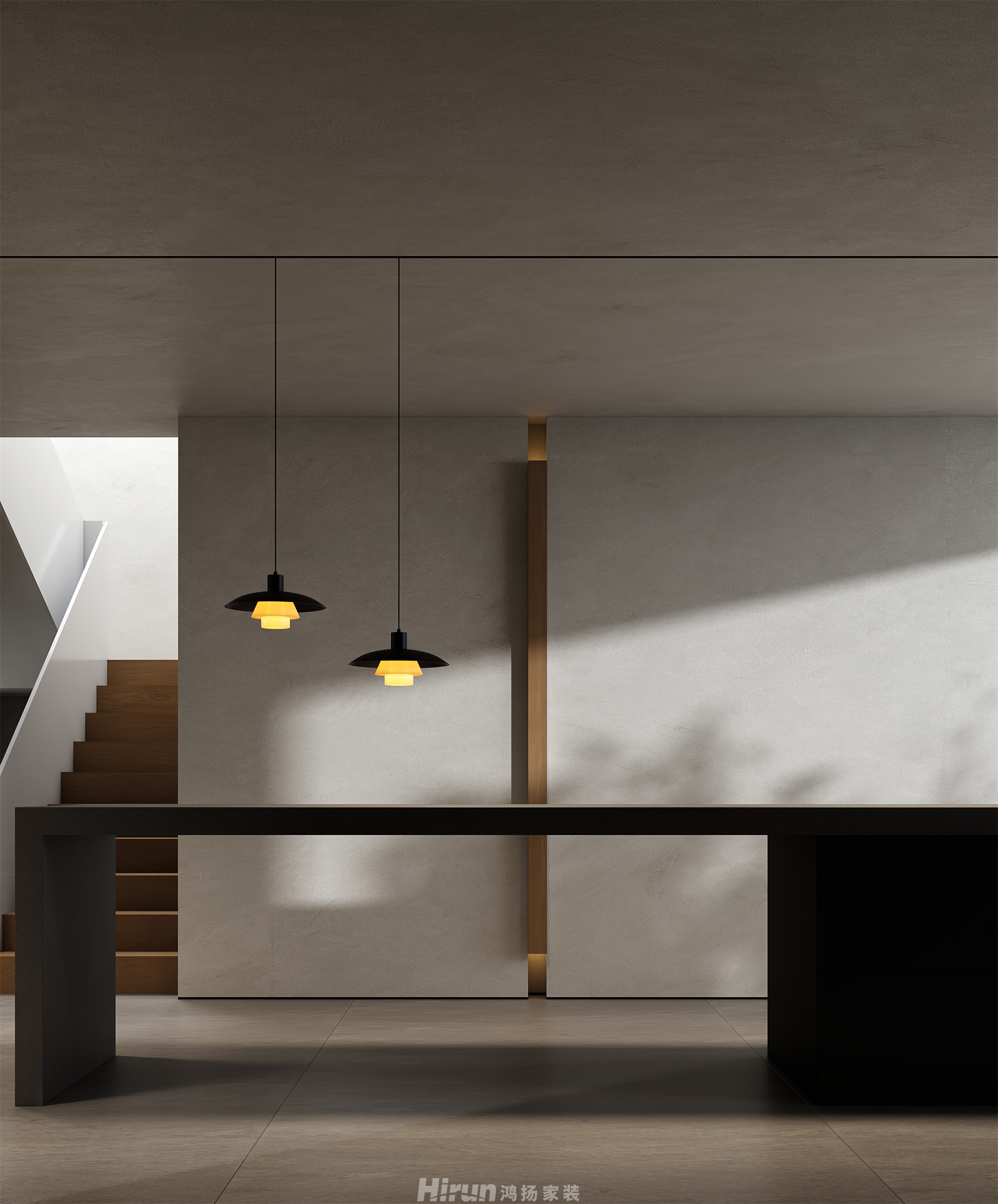 米地亞家園300㎡雅致現代別墅 裝修案例效果圖-9