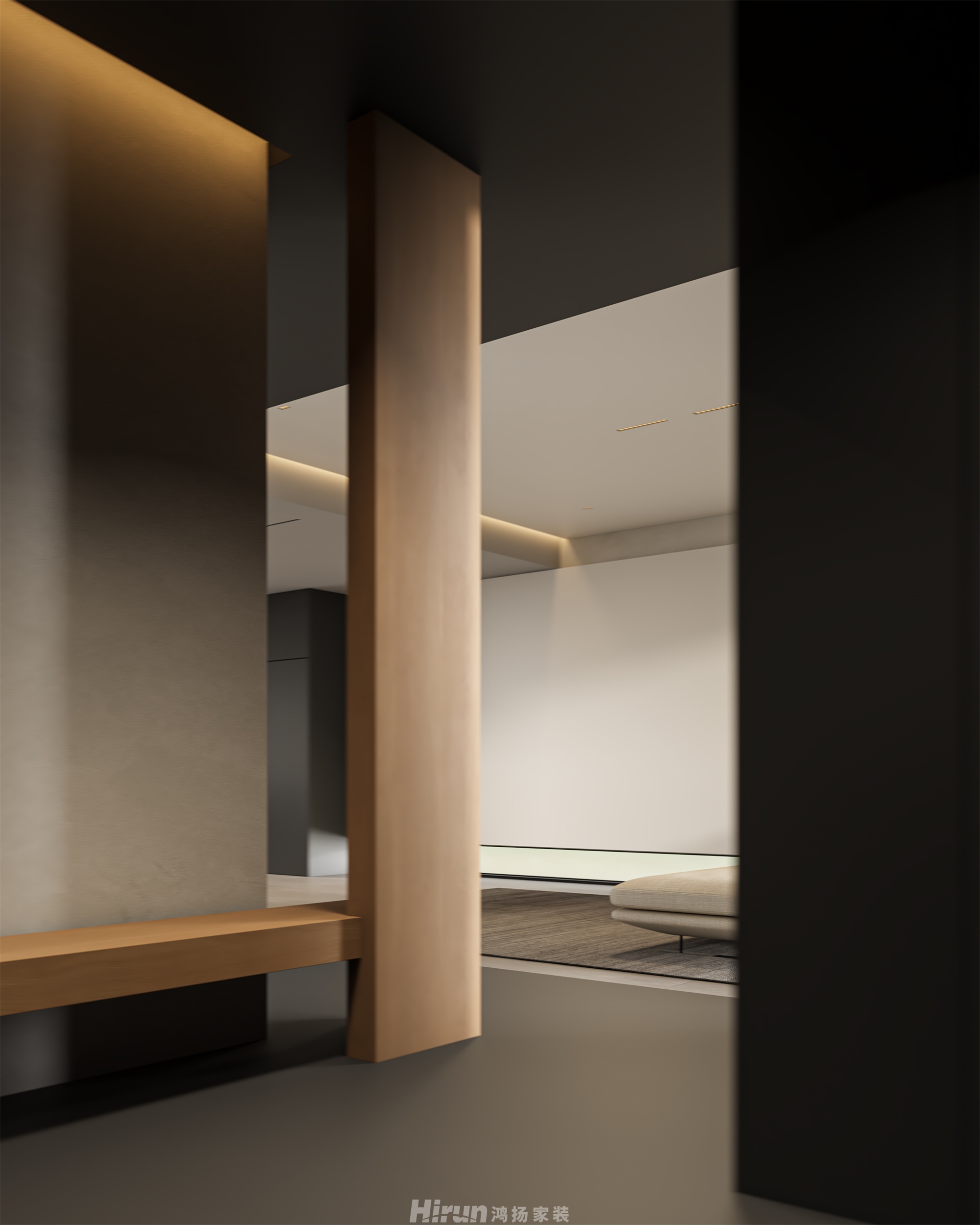 米地亞家園300㎡雅致現代別墅 裝修案例效果圖-7