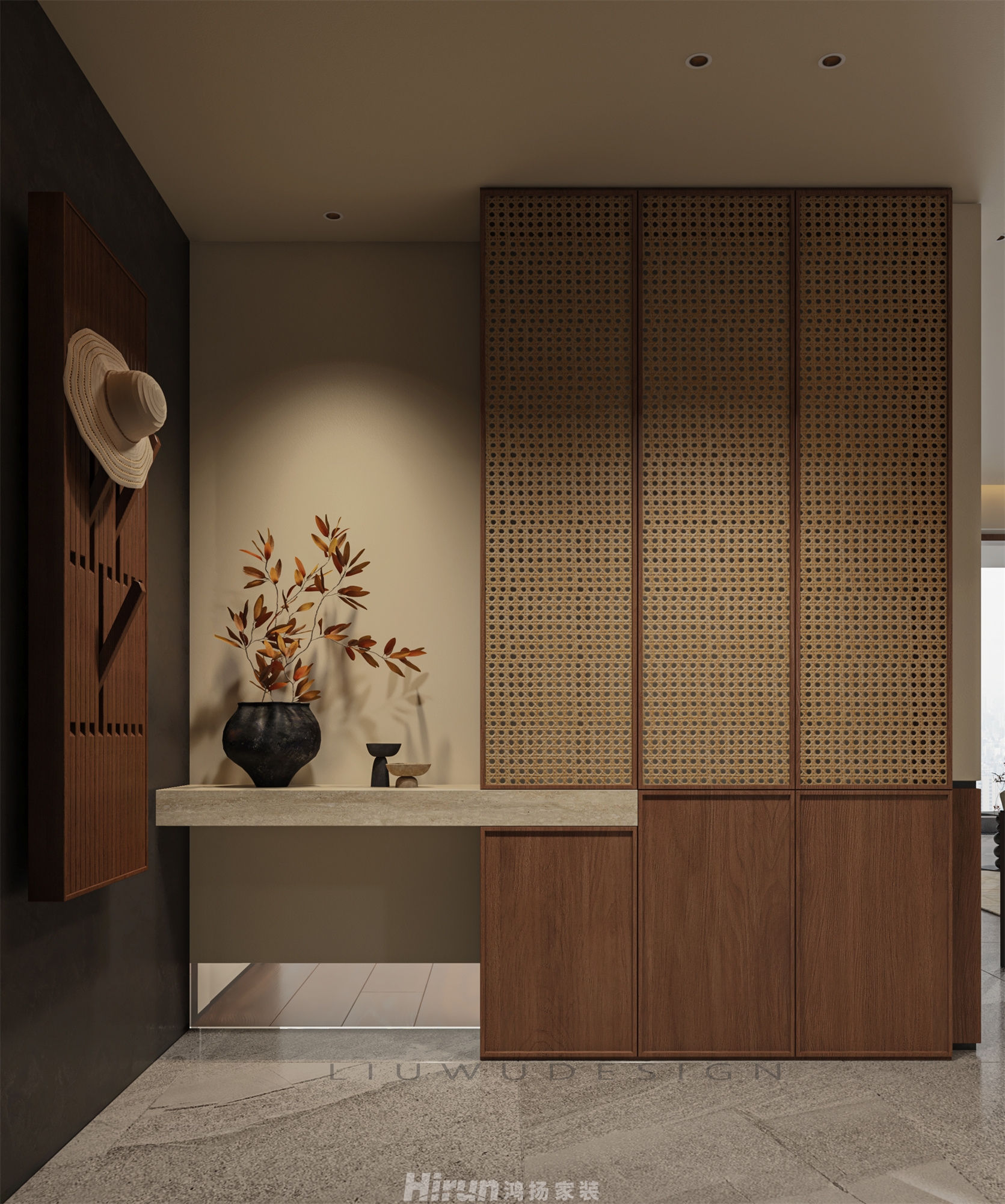 龍隱臺255㎡復古風潮別墅 裝修案例效果圖-10