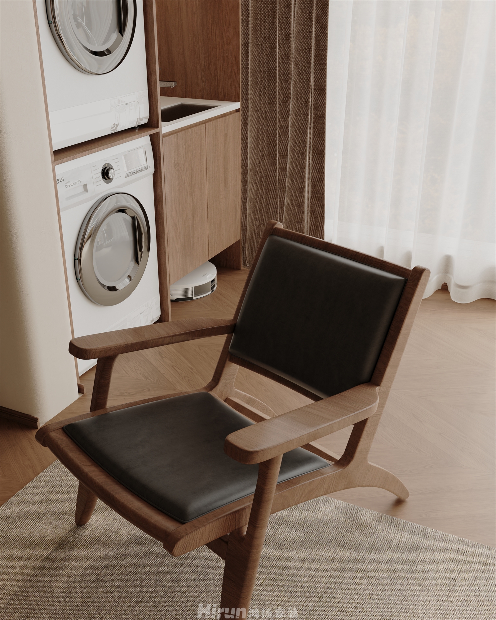 木蓮世家120㎡輕歐簡美四居室 裝修案例效果圖-16