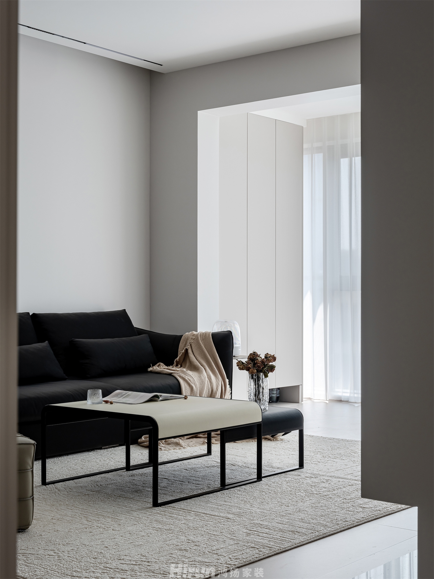 寶能公館140㎡雅致現(xiàn)代四居室 裝修案例實(shí)景圖-10