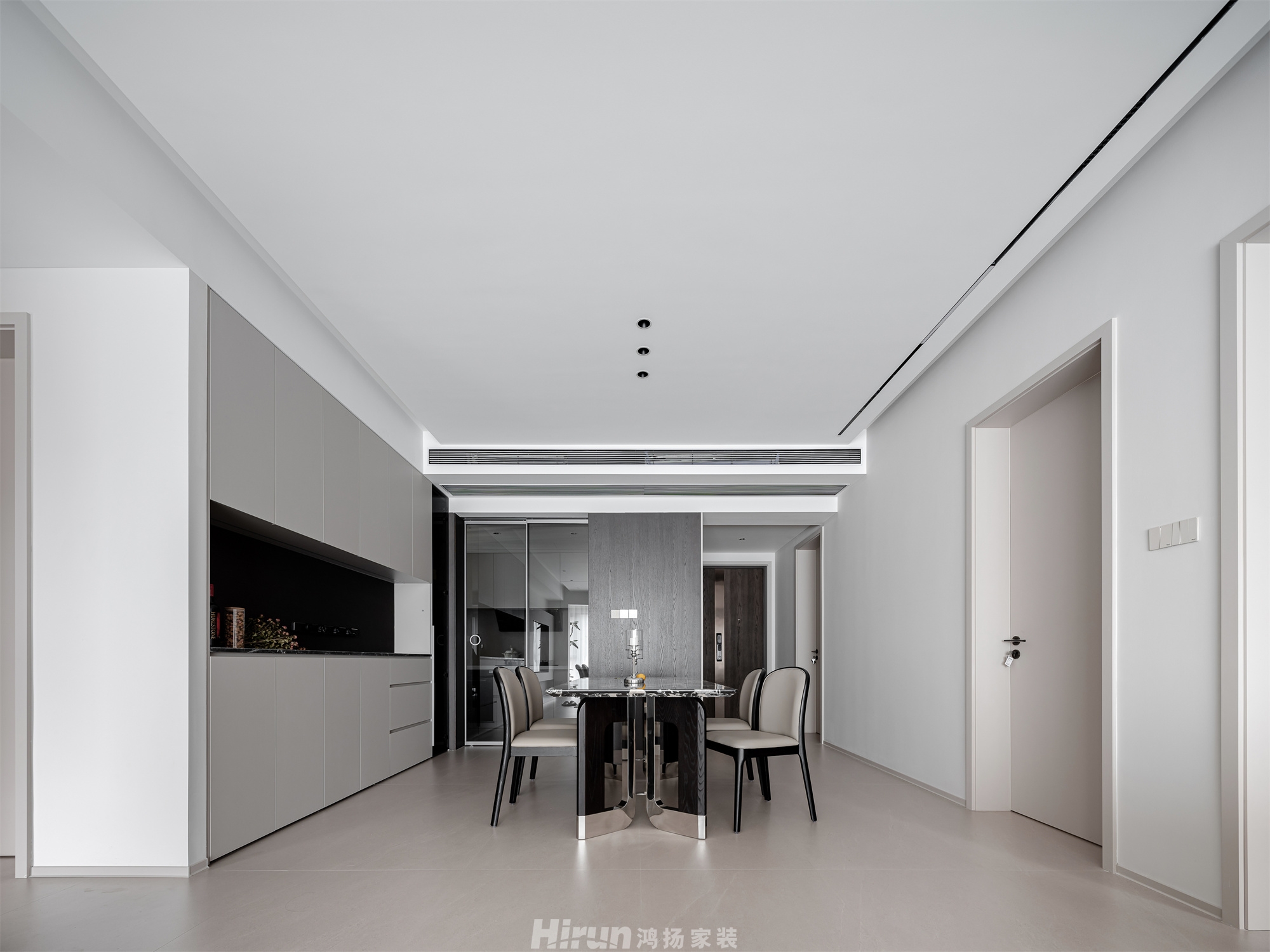 寶能公館140㎡雅致現(xiàn)代四居室 裝修案例實(shí)景圖-4